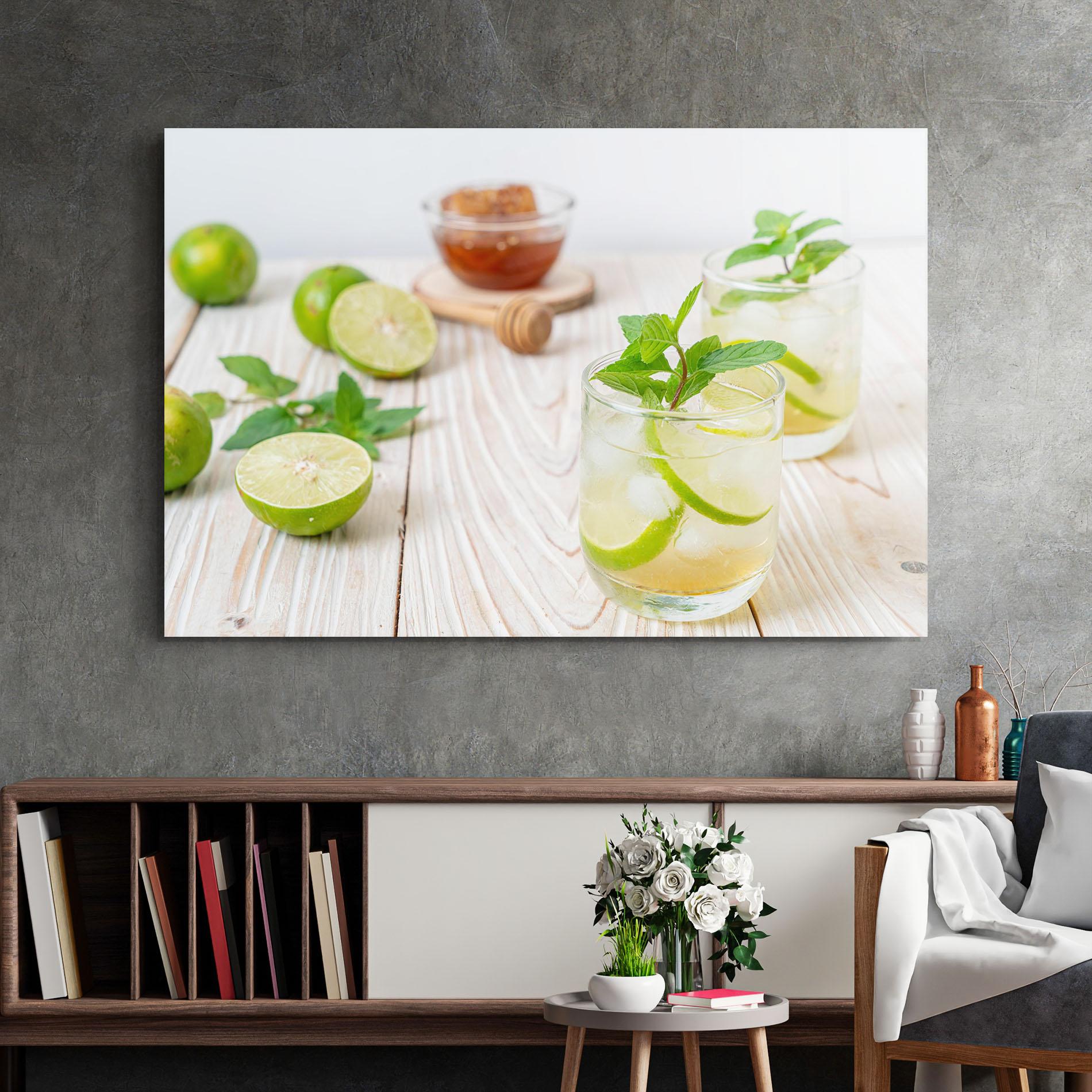 Tablou Sticla Iced Honey mockup 2