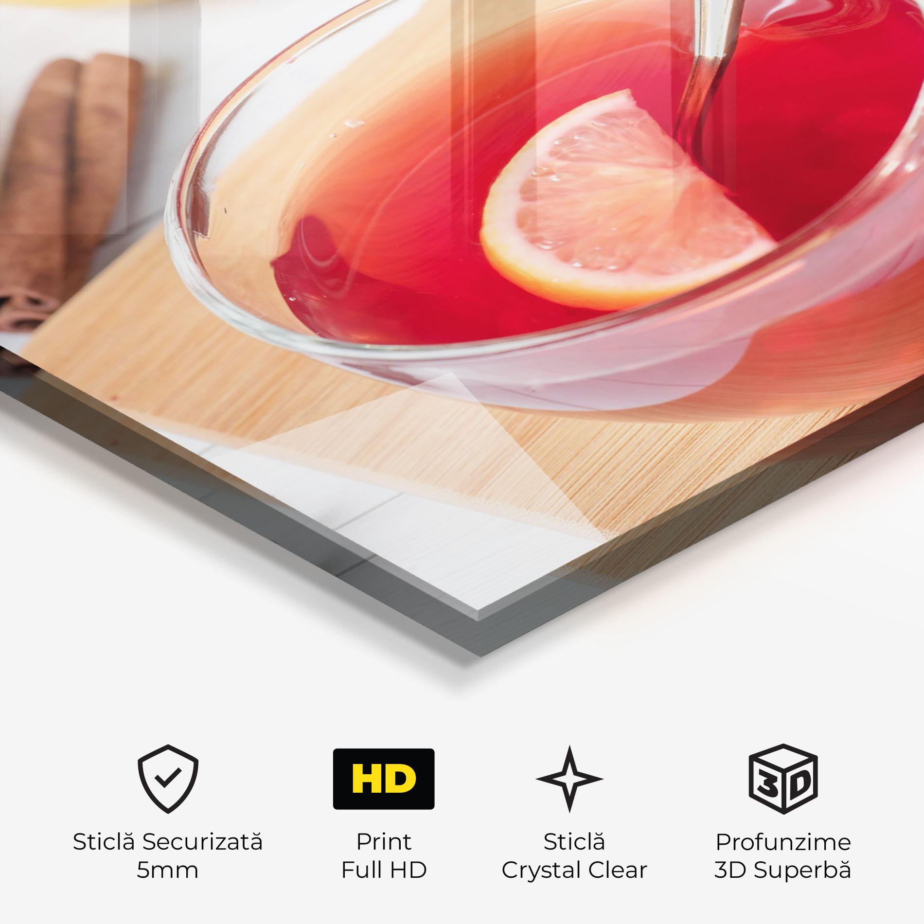 Tablou Sticla Homemade Lemonade mockup 3