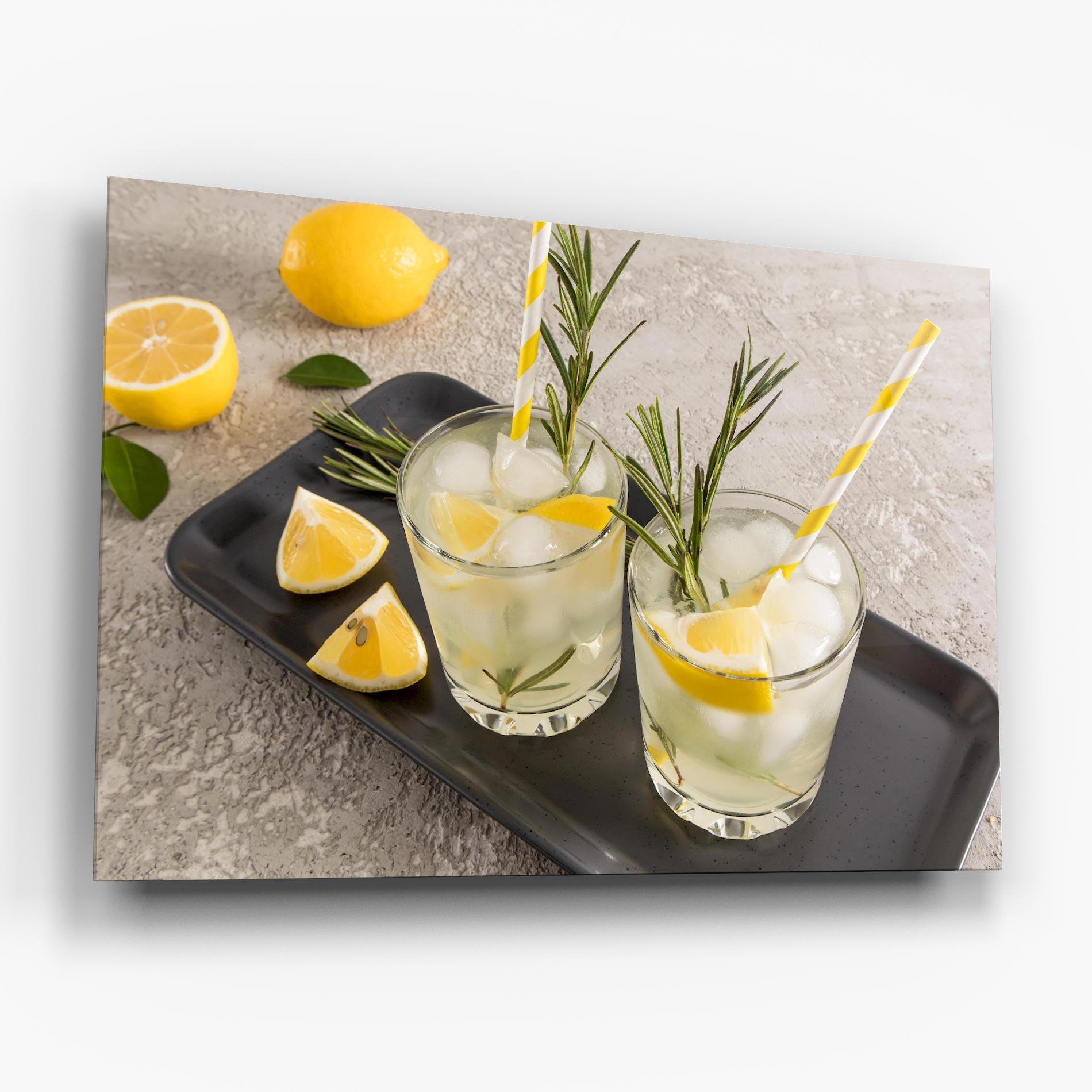 Tablou Sticla Fruit Vitamin Water mockup 6