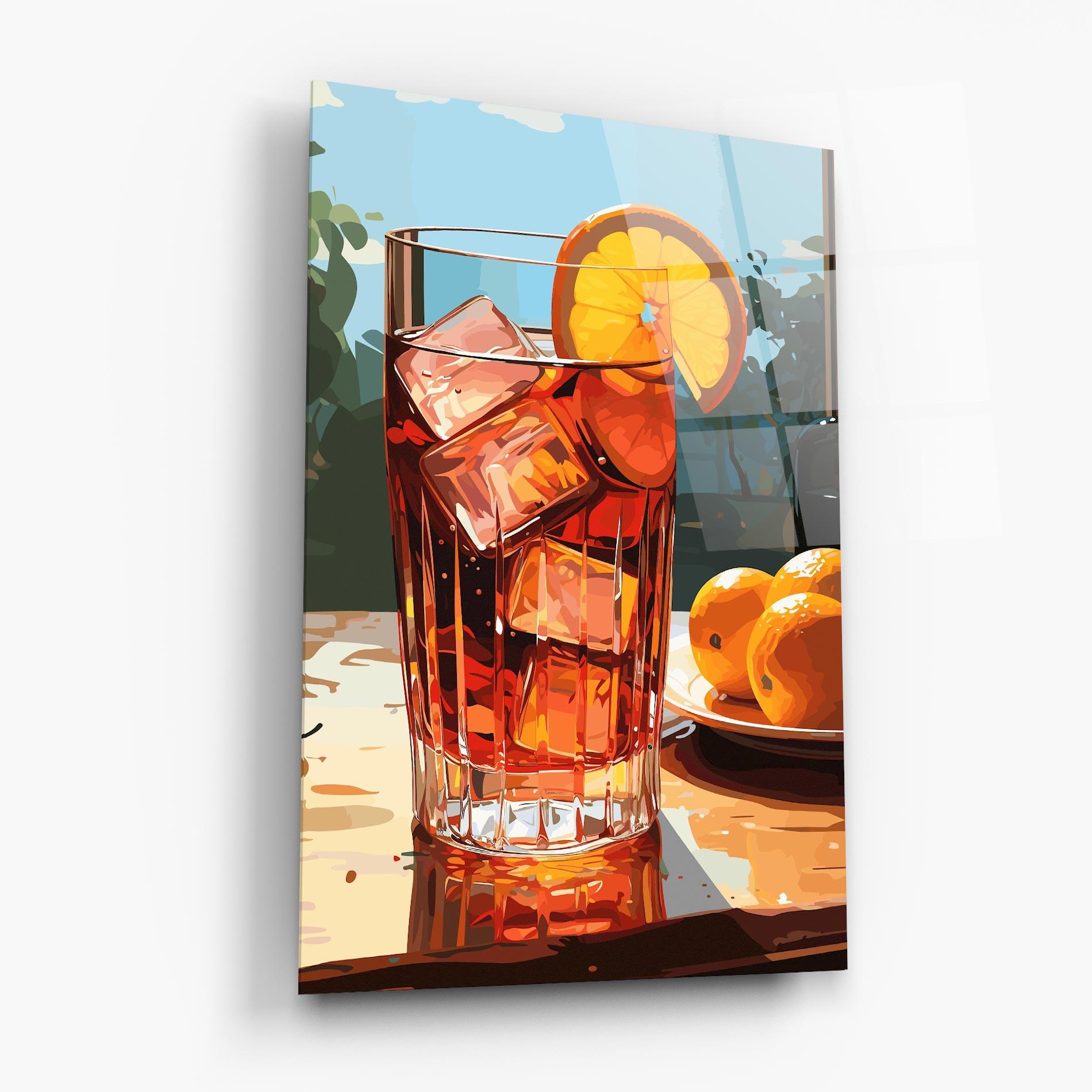 Tablou Sticla Cocktail Art mockup 6
