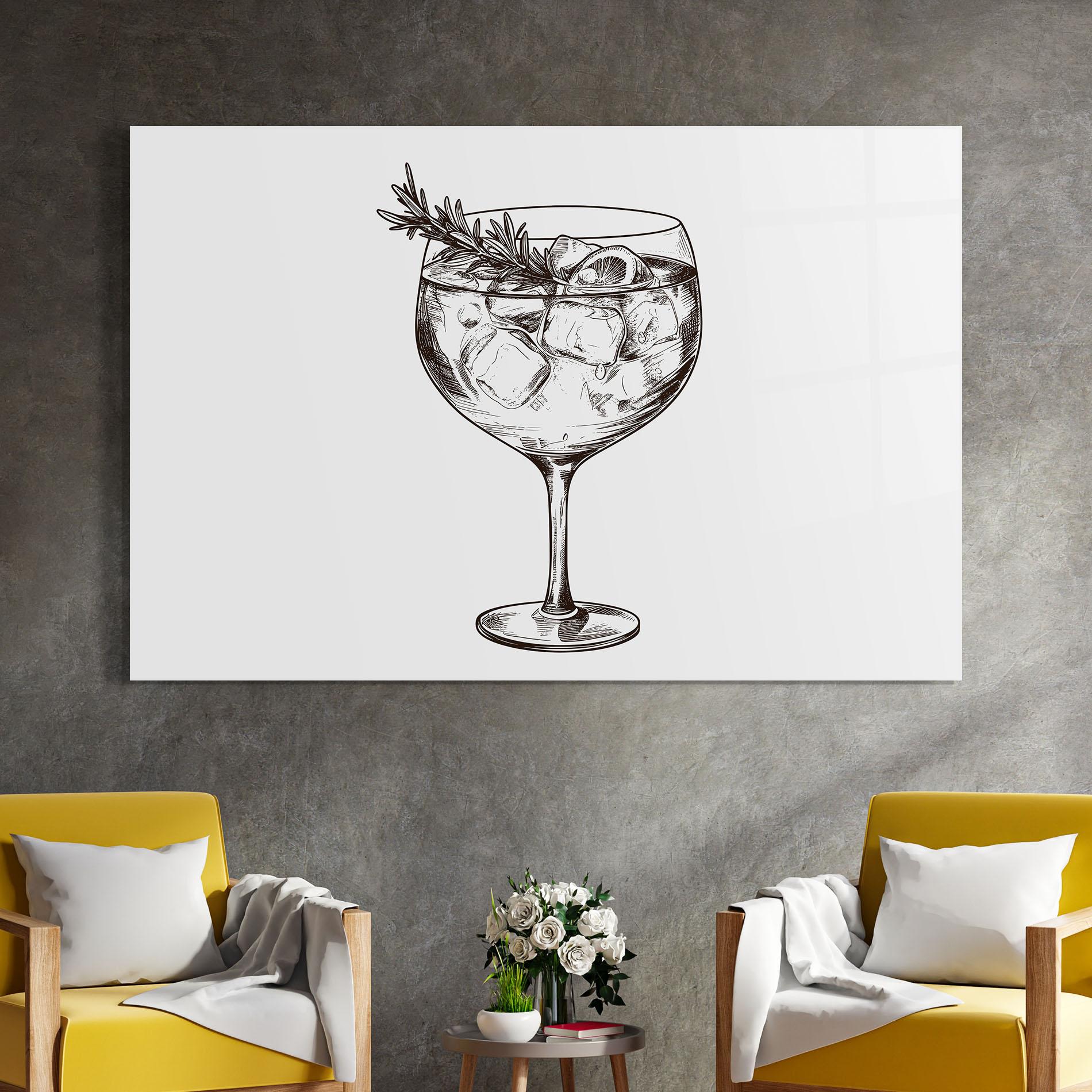 Tablou Sticla Gintonic mockup 4