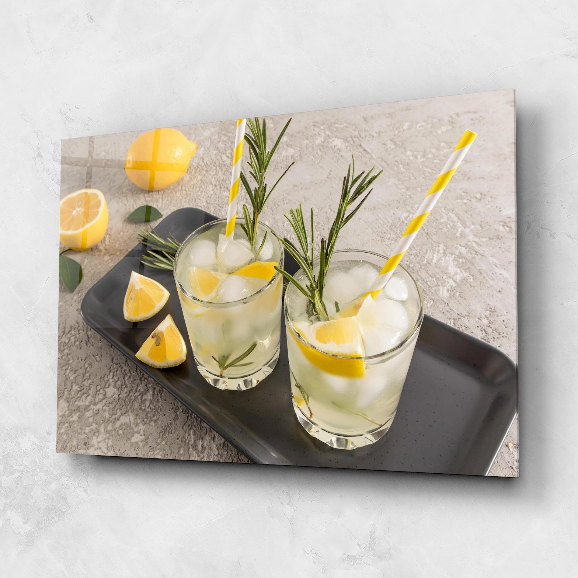 Tablou Sticla Fruit Vitamin Water mockup 1