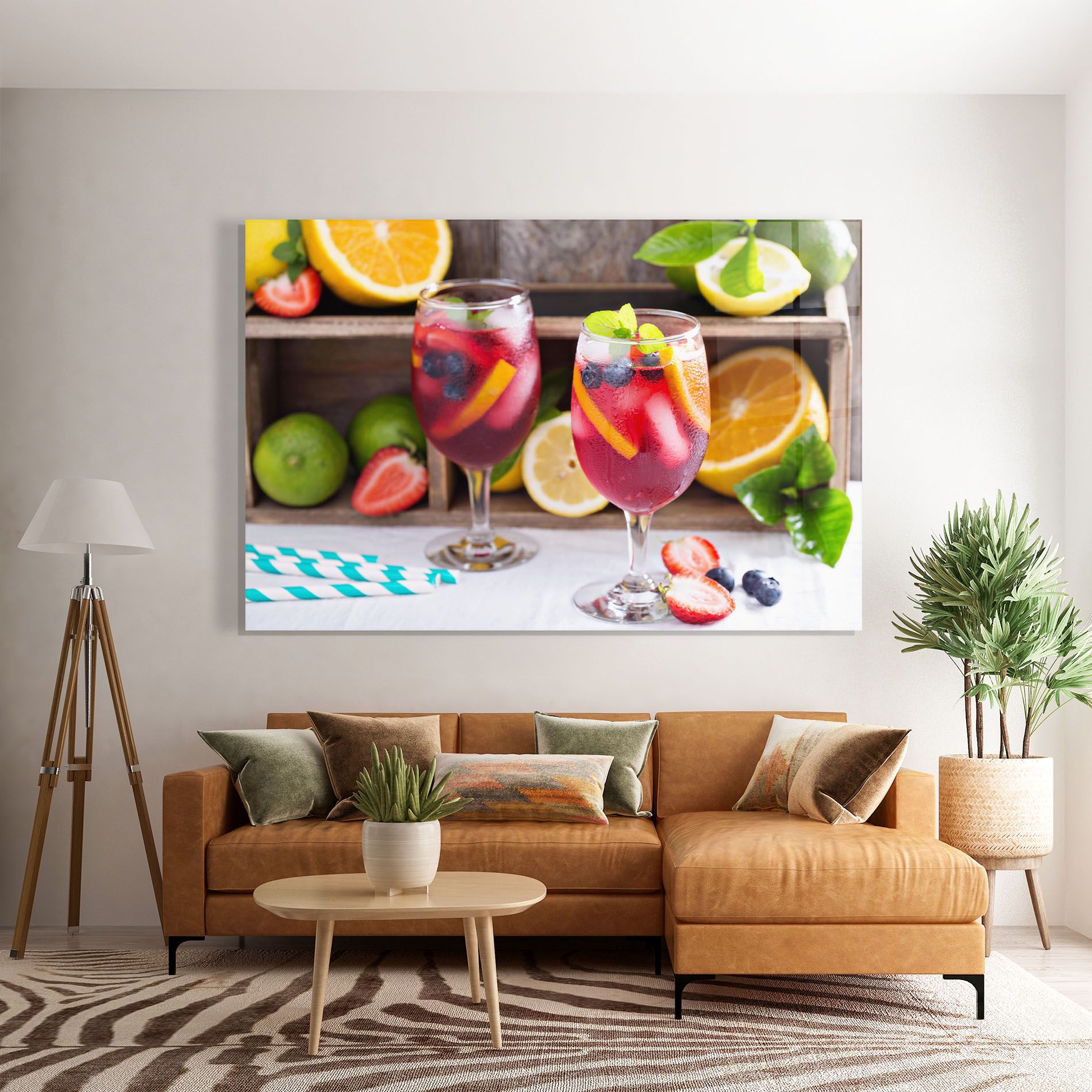 Colorful Summer Drink mockup 7