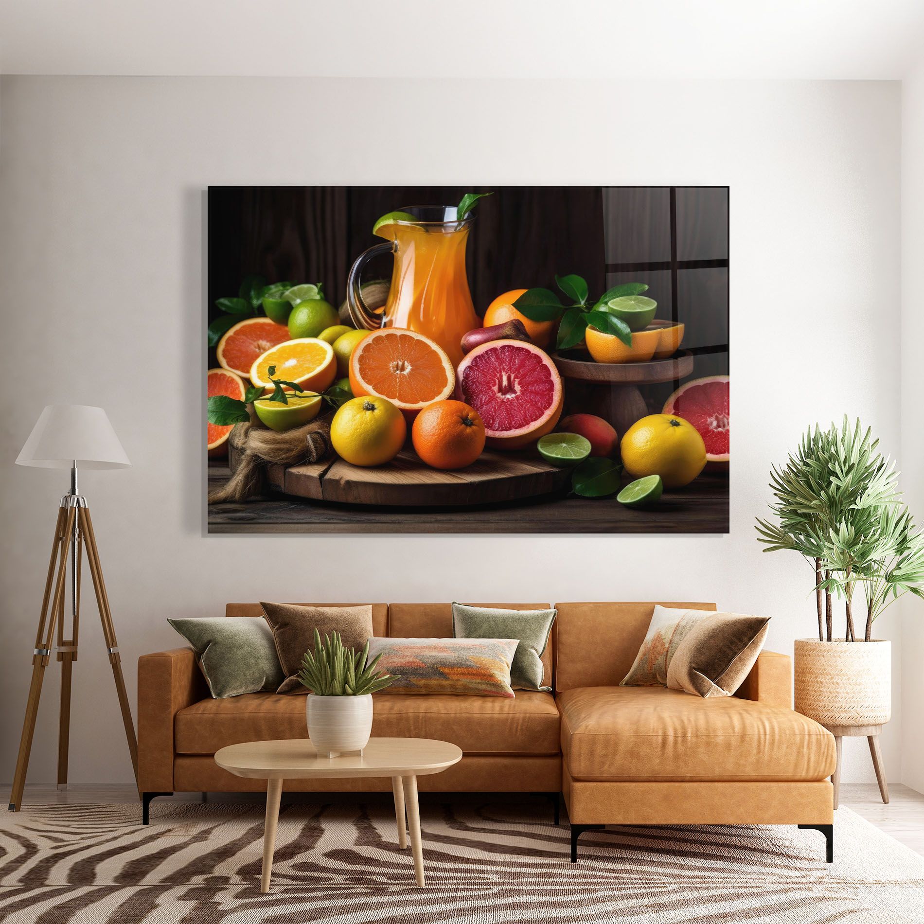 Glass Of Orange Juice mockup 7