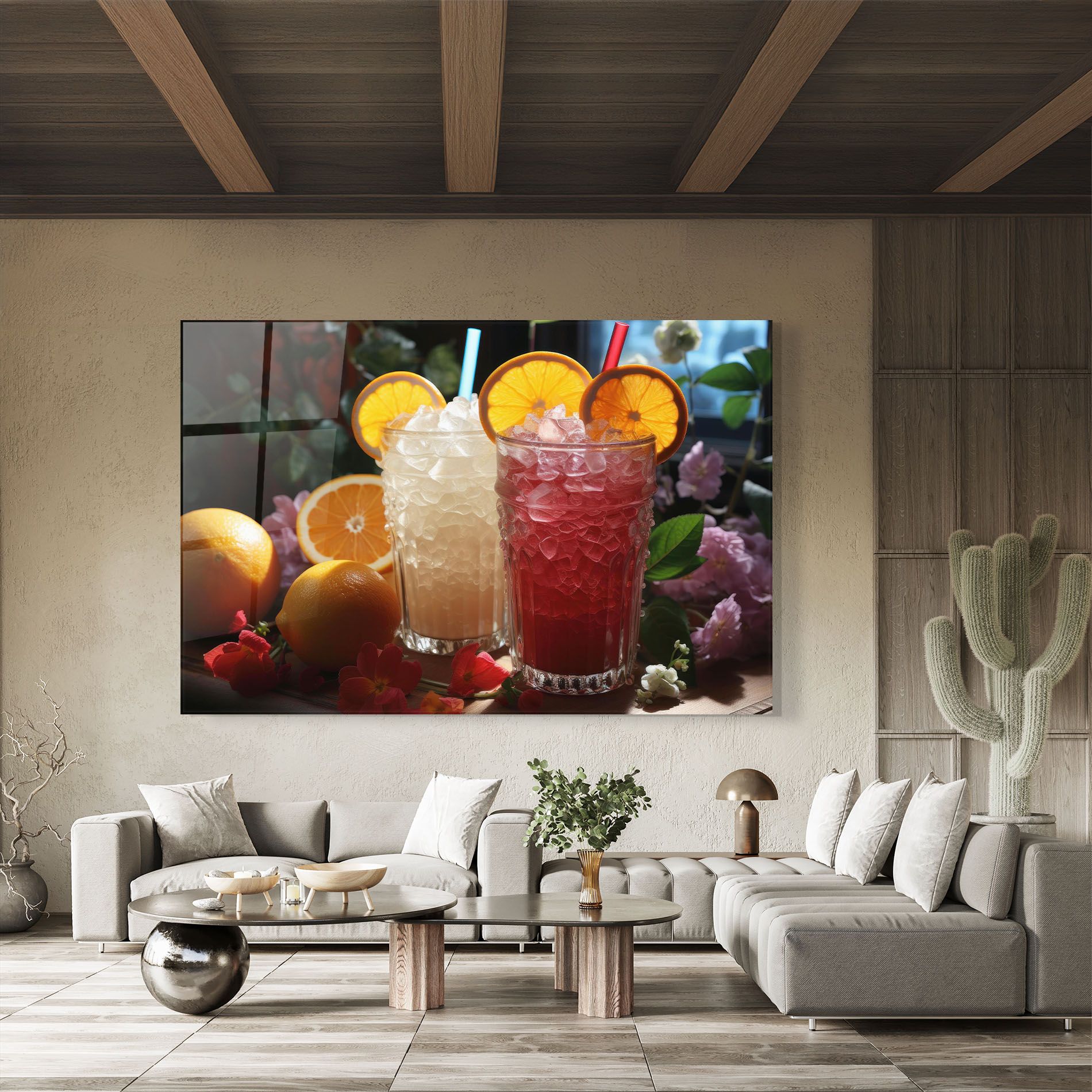 Citrus Smoothie Drink mockup 8