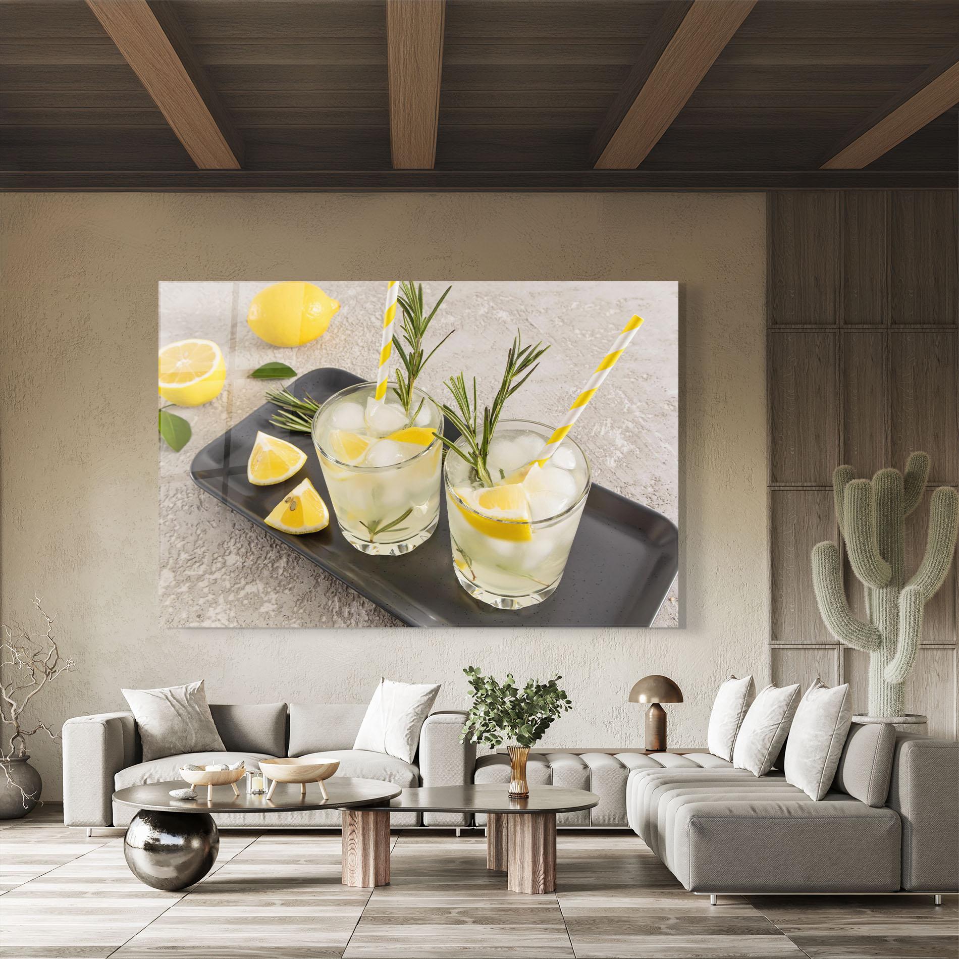 Tablou Sticla Fruit Vitamin Water mockup 8