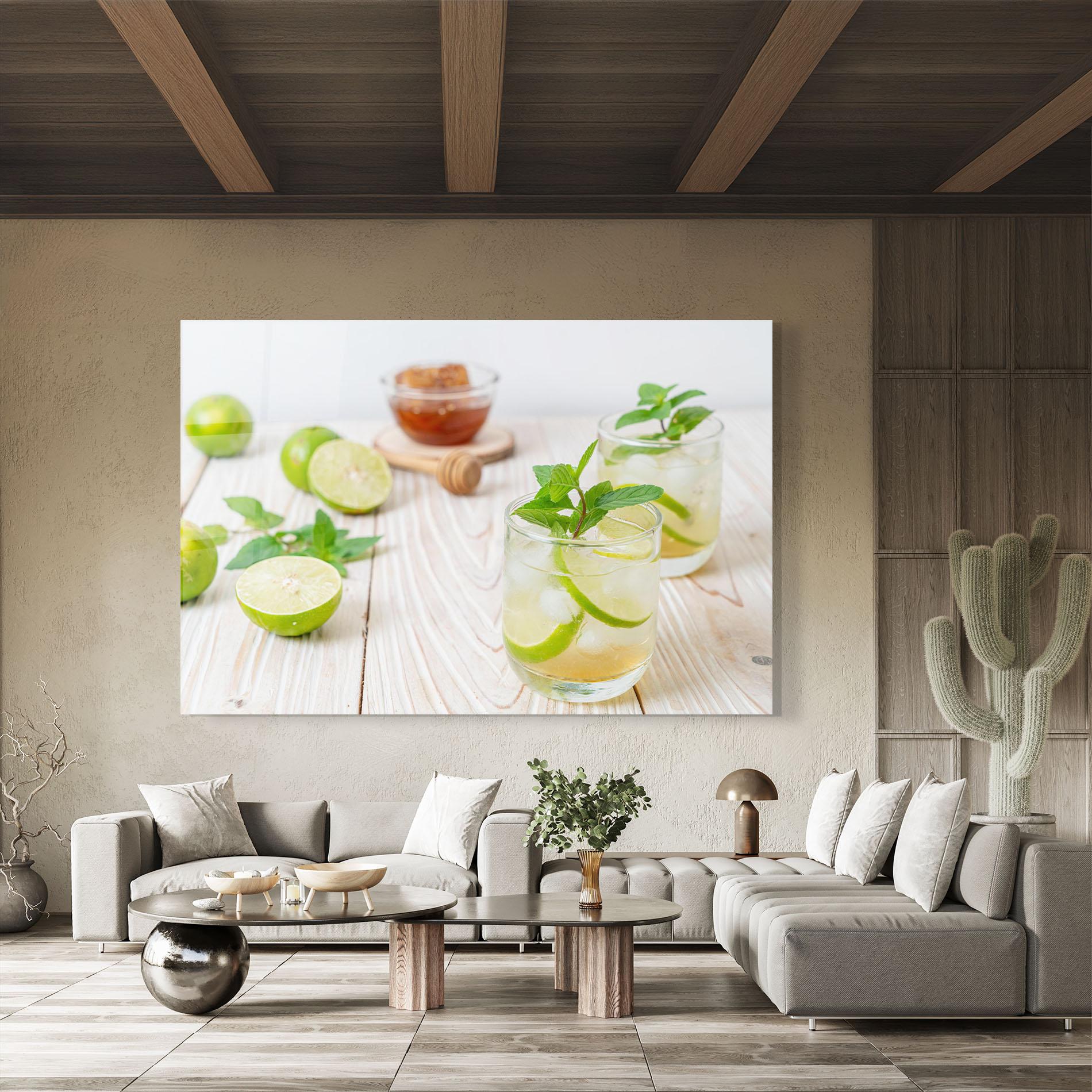 Tablou Sticla Iced Honey mockup 8