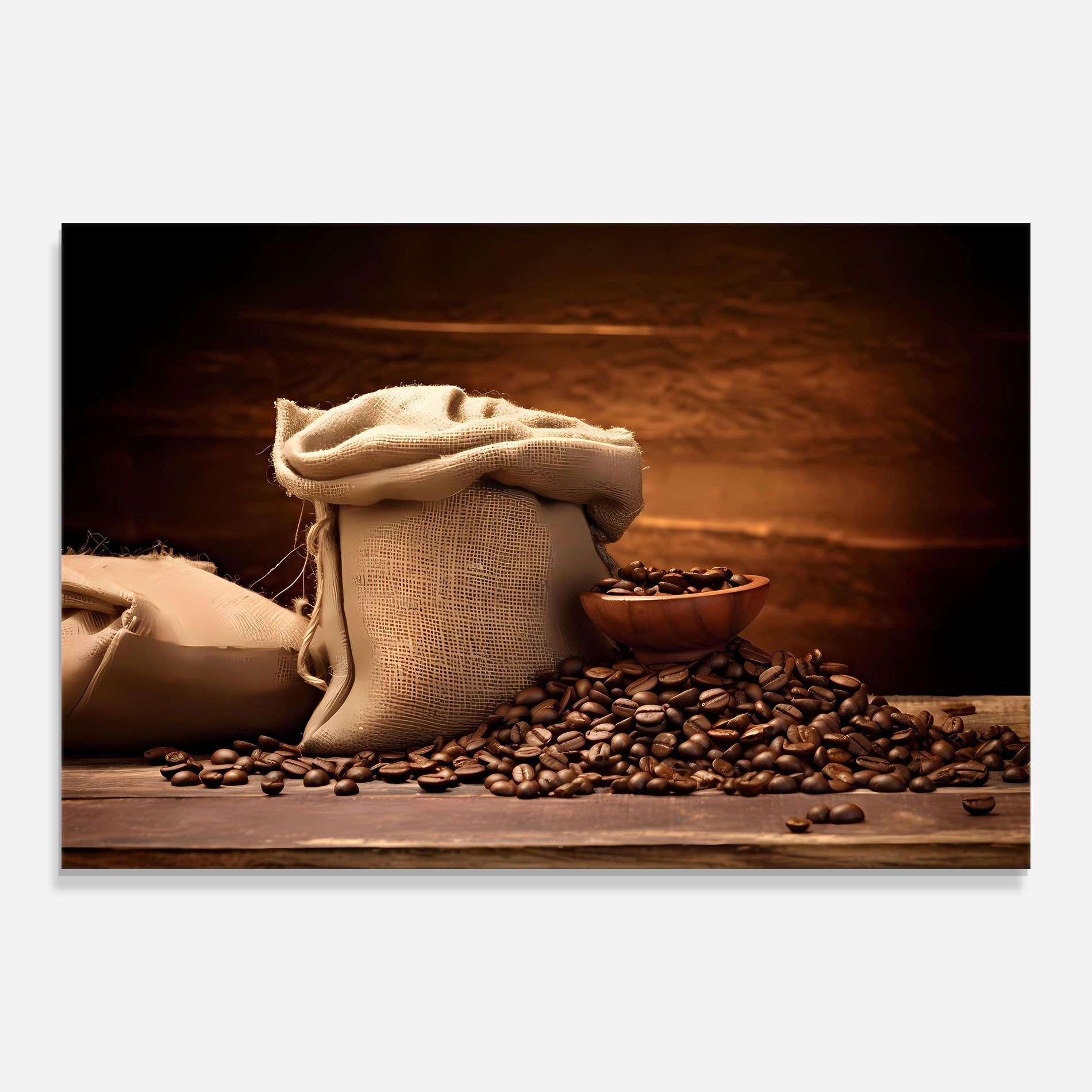 Big Bag Of Coffee Beans mockup 0