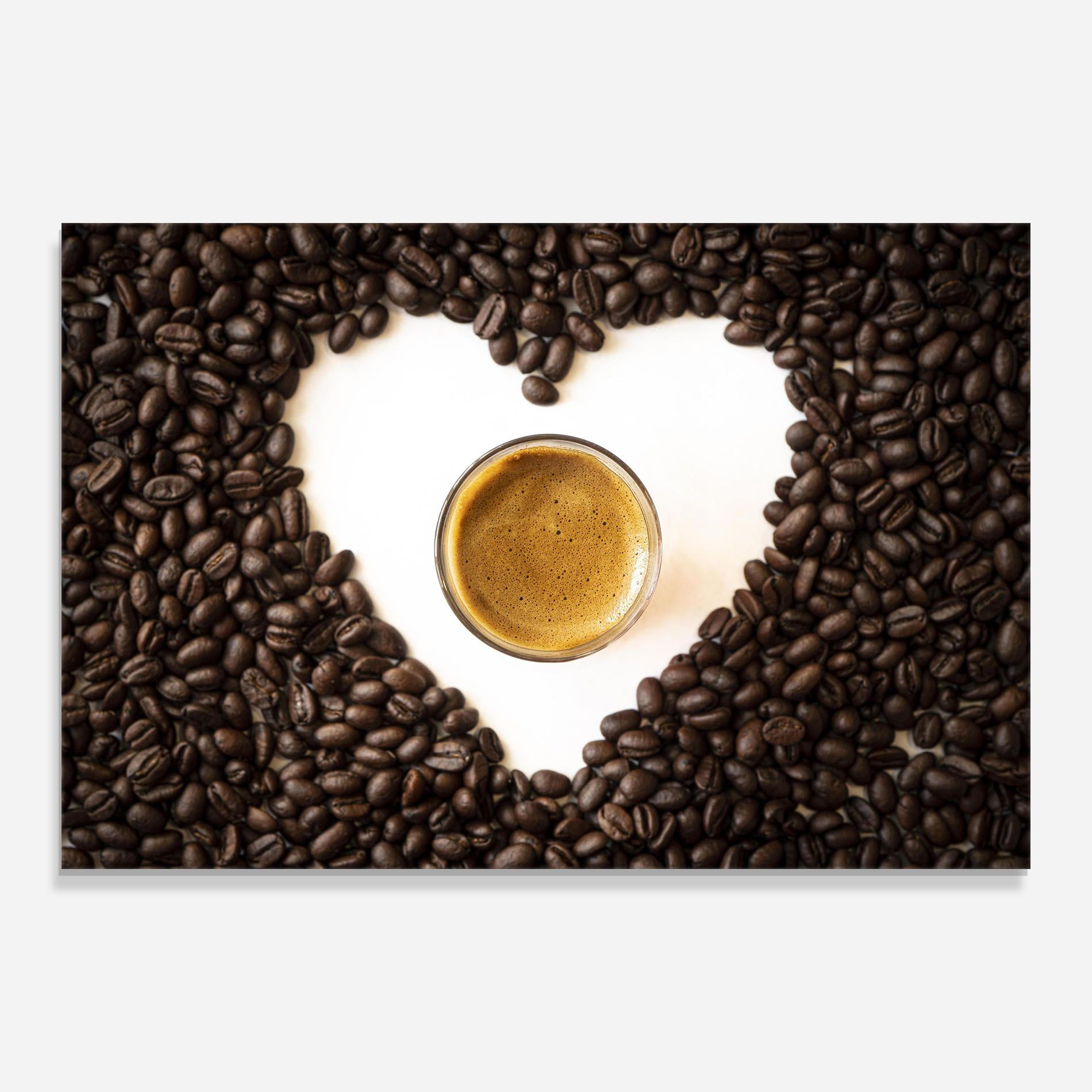 Coffee Bean Heart mockup 0