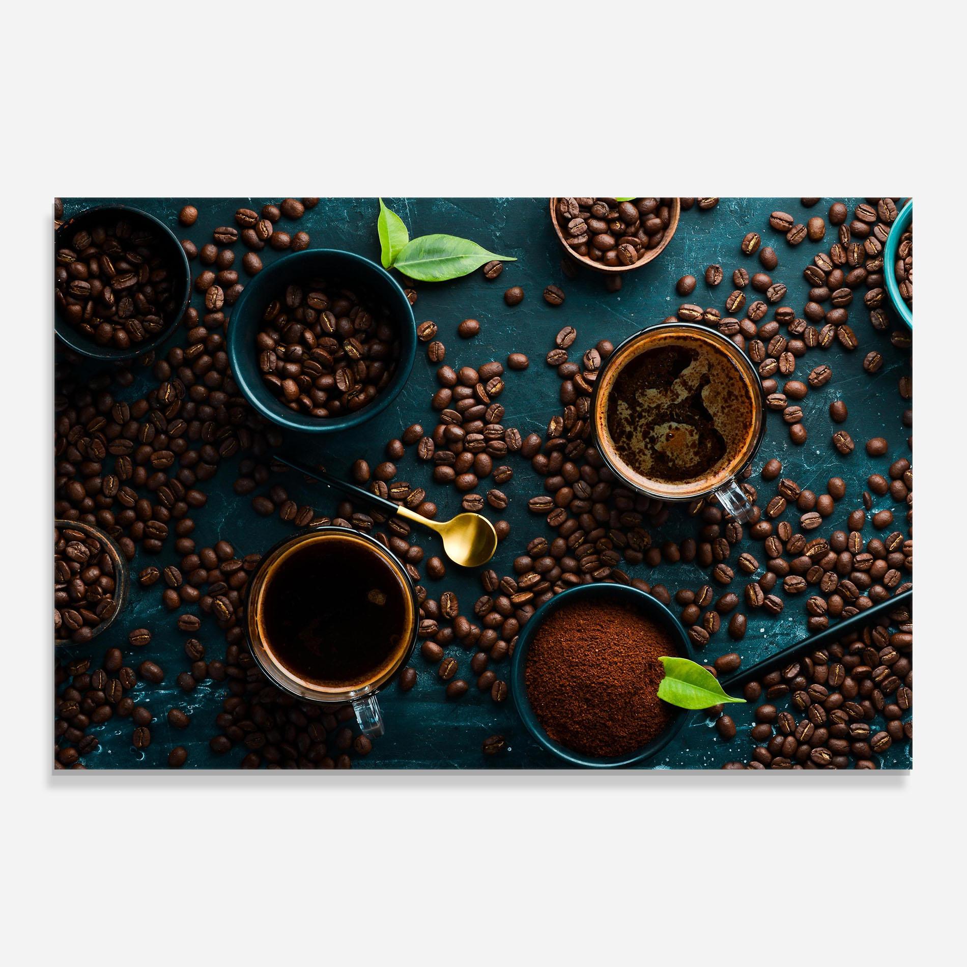 Tablou Sticla Coffee Cups mockup 0