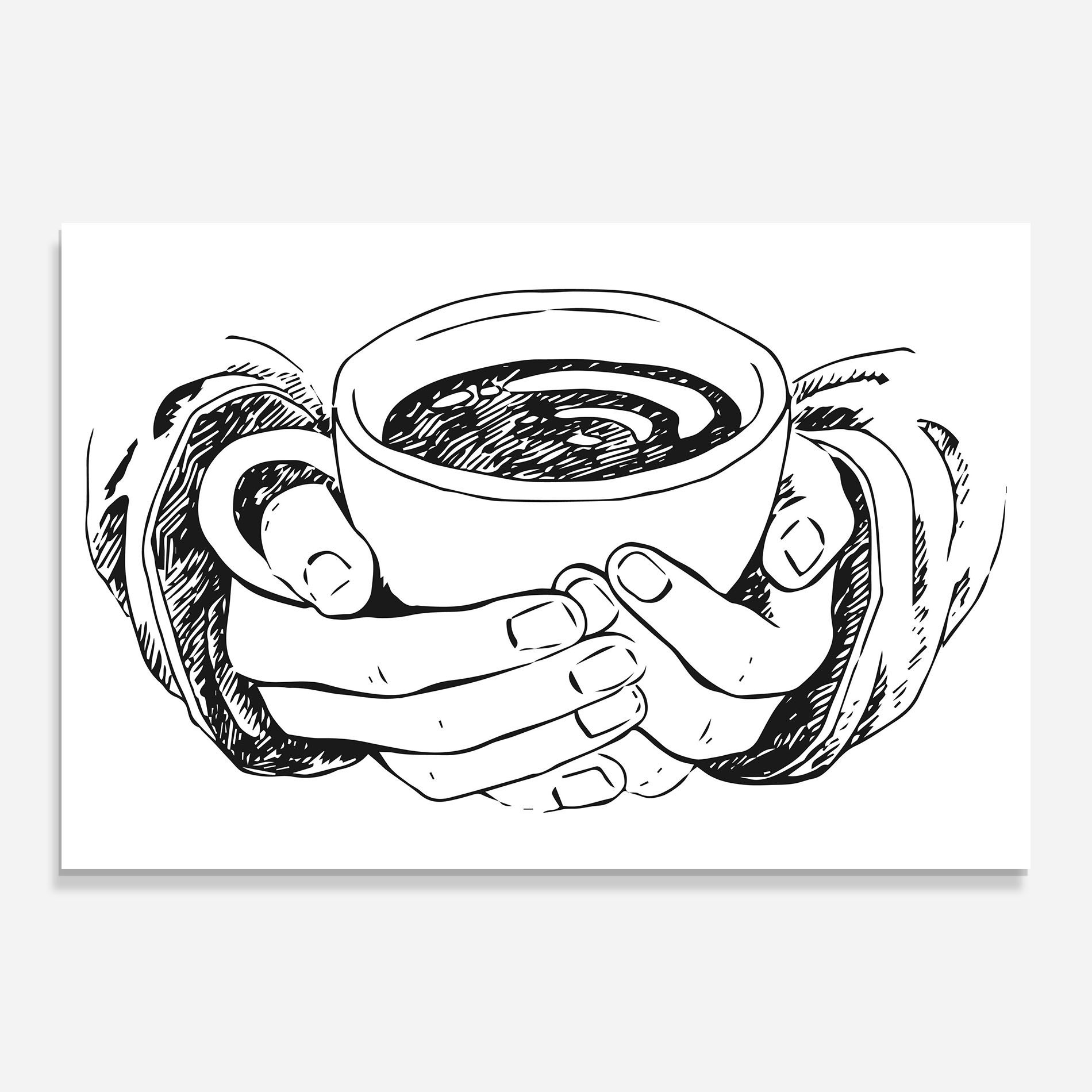 Holding Coffee mockup 0
