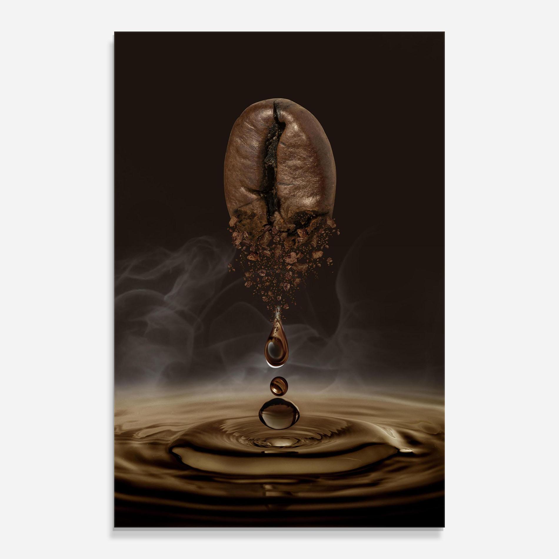 Tablou Sticla Coffee Drip Concept mockup 0