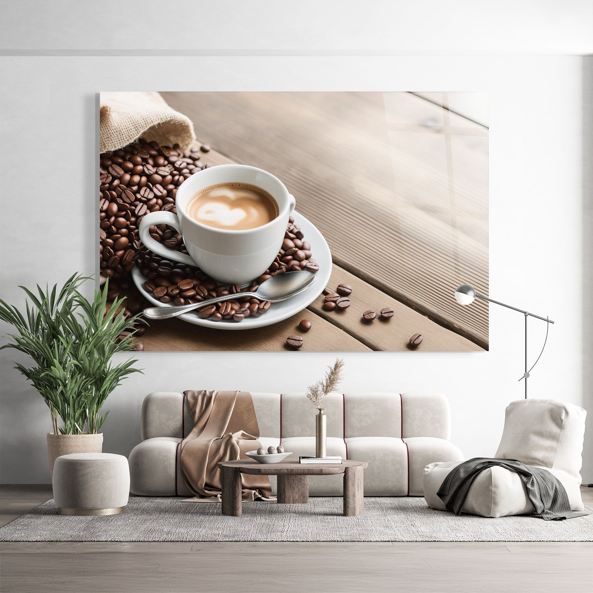 Coffee On Table mockup 9
