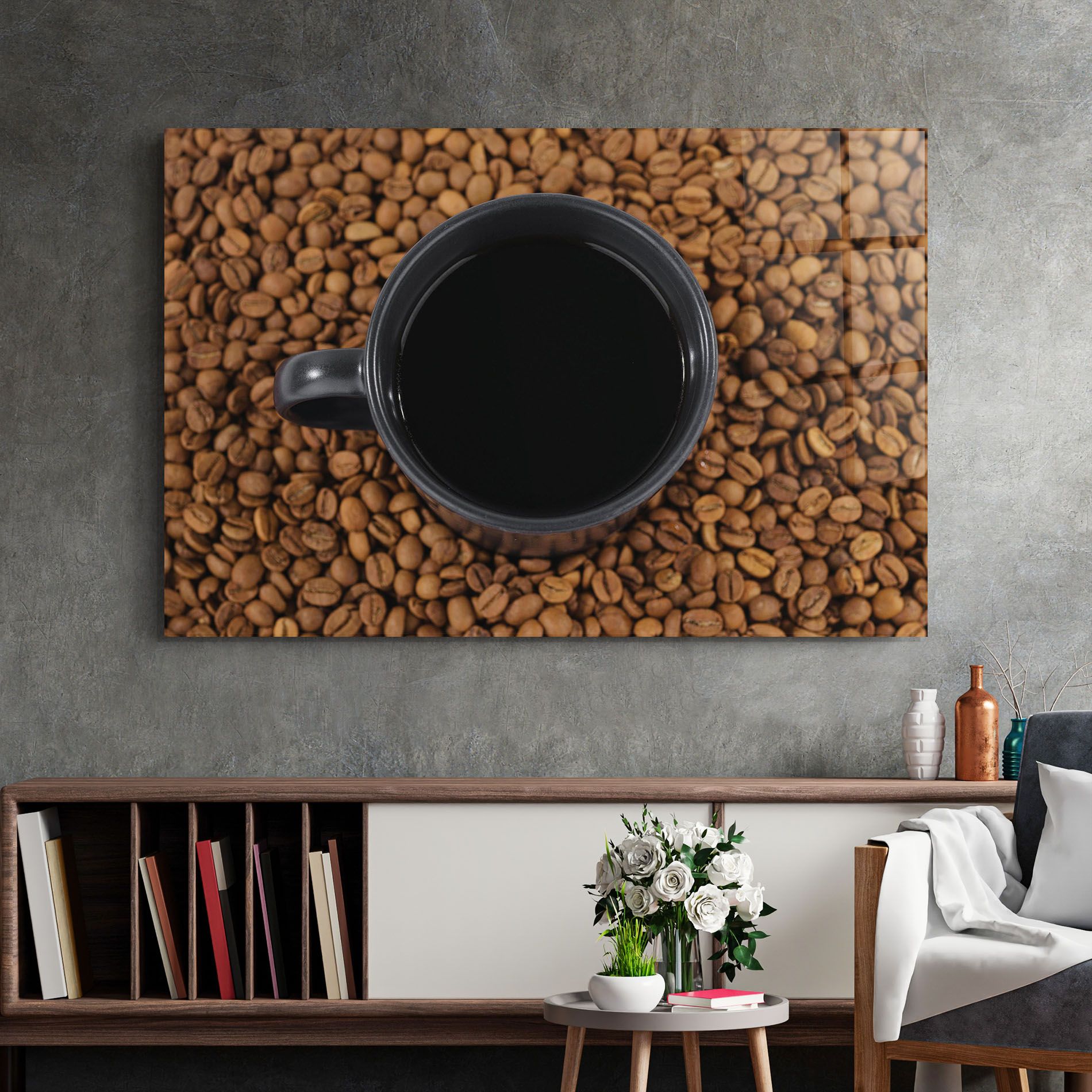 Black Cup Of Coffee mockup 2