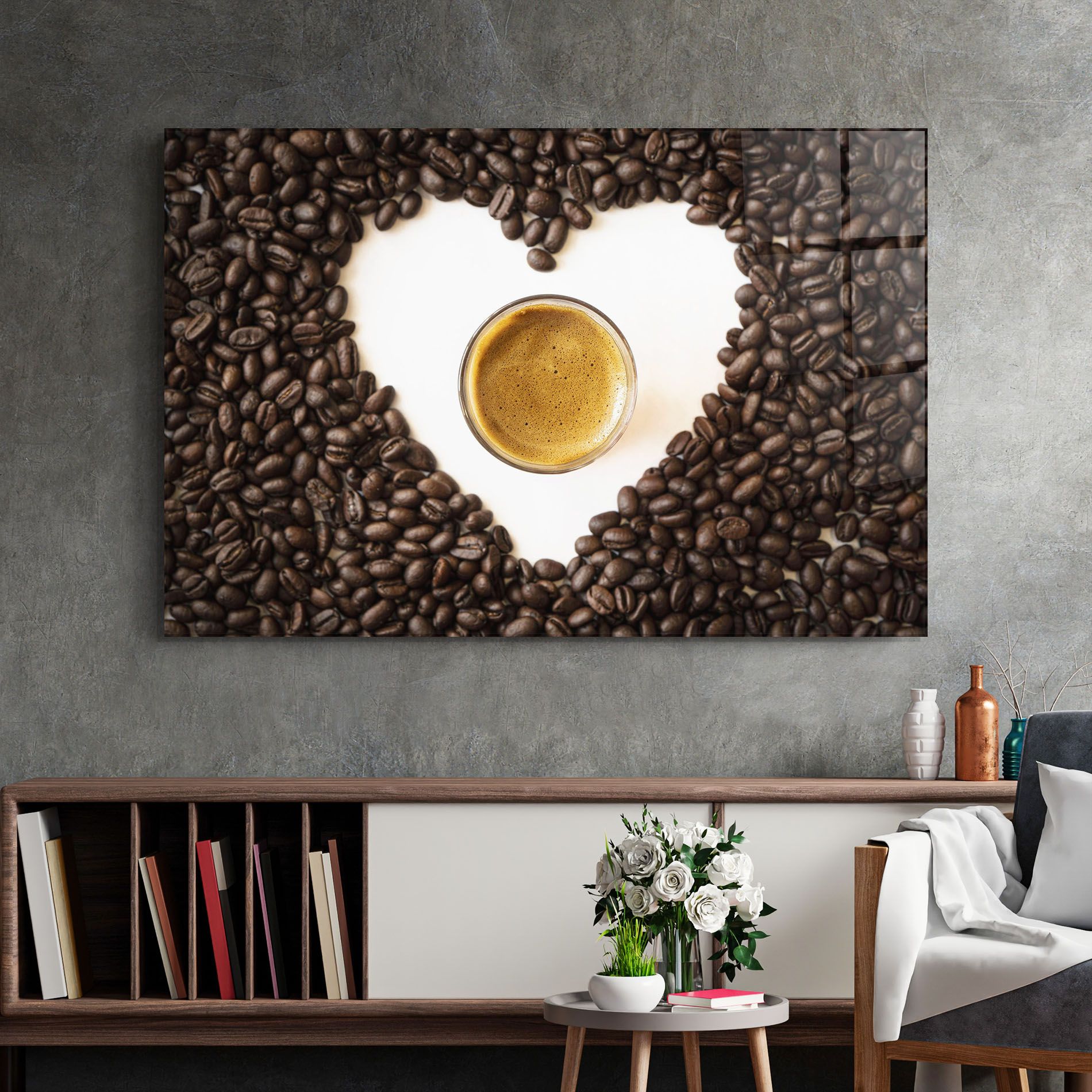 Coffee Bean Heart mockup 2
