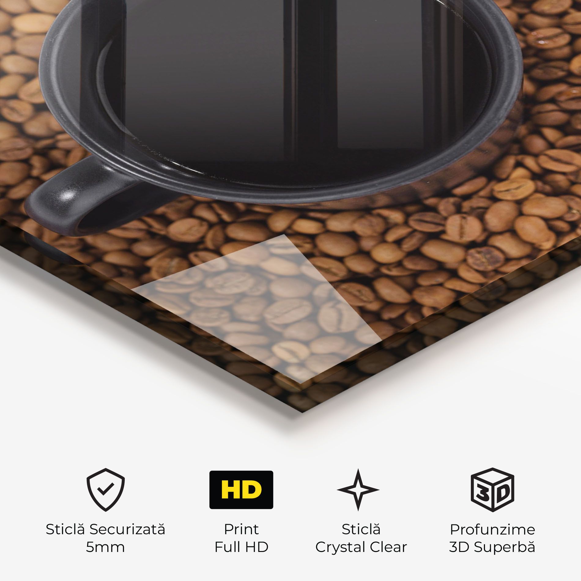 Black Cup Of Coffee mockup 3