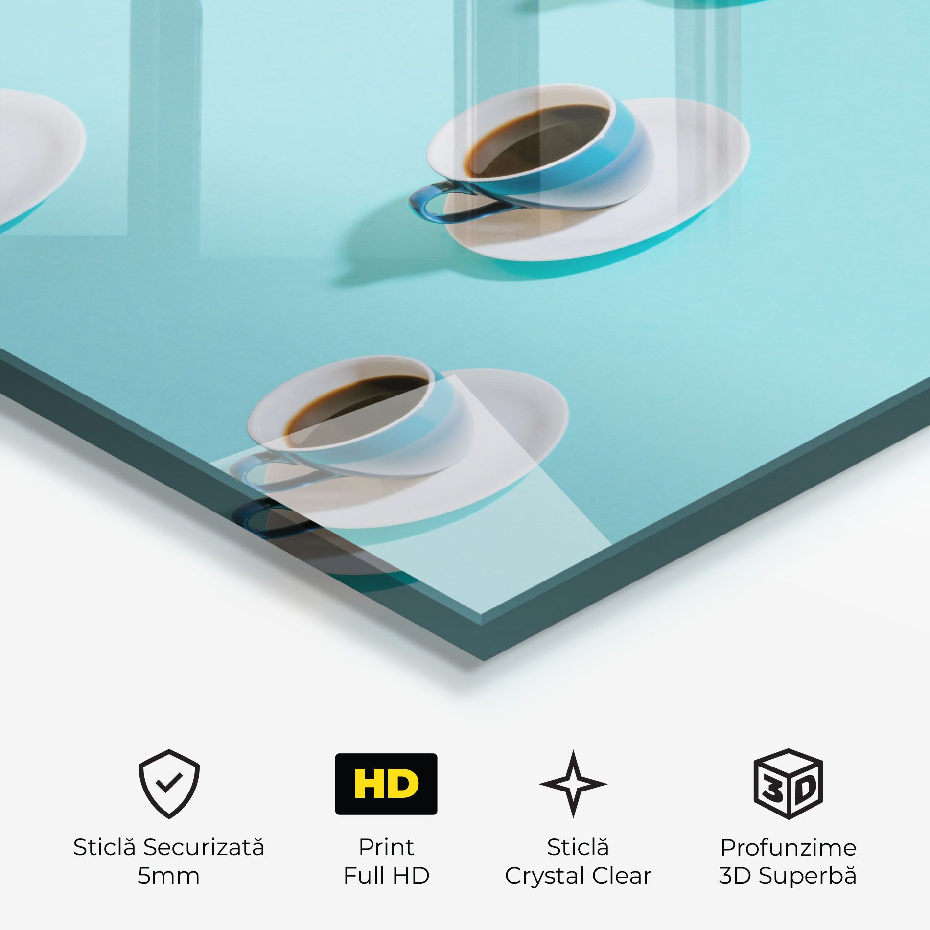 Blue Cup Of Coffe mockup 3