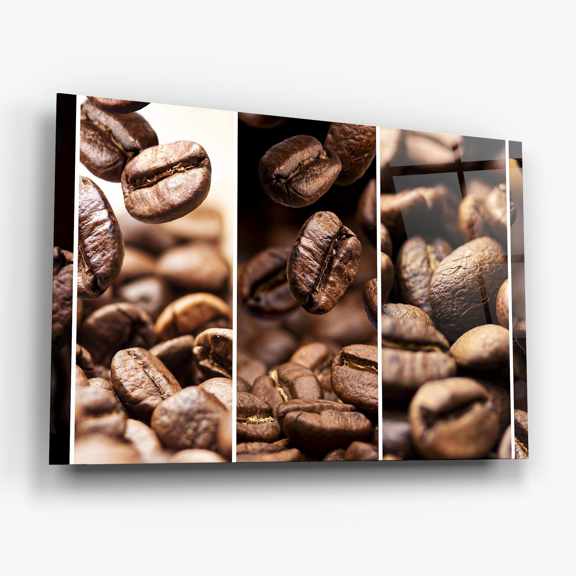 Tablou Sticla Coffee Collage mockup 6