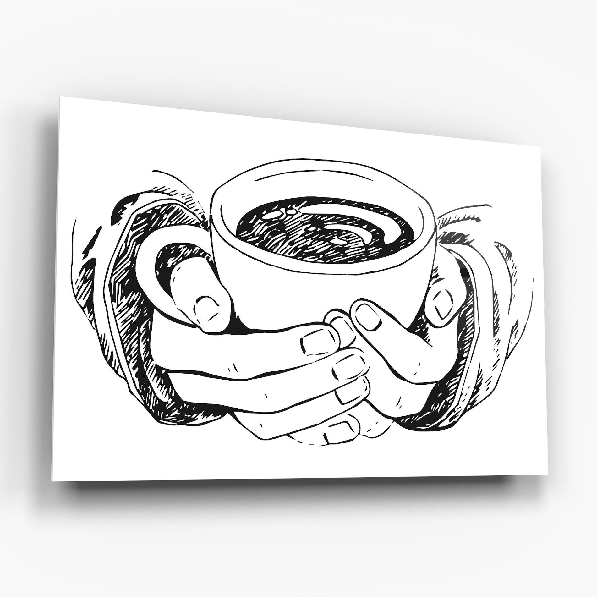Holding Coffee mockup 6