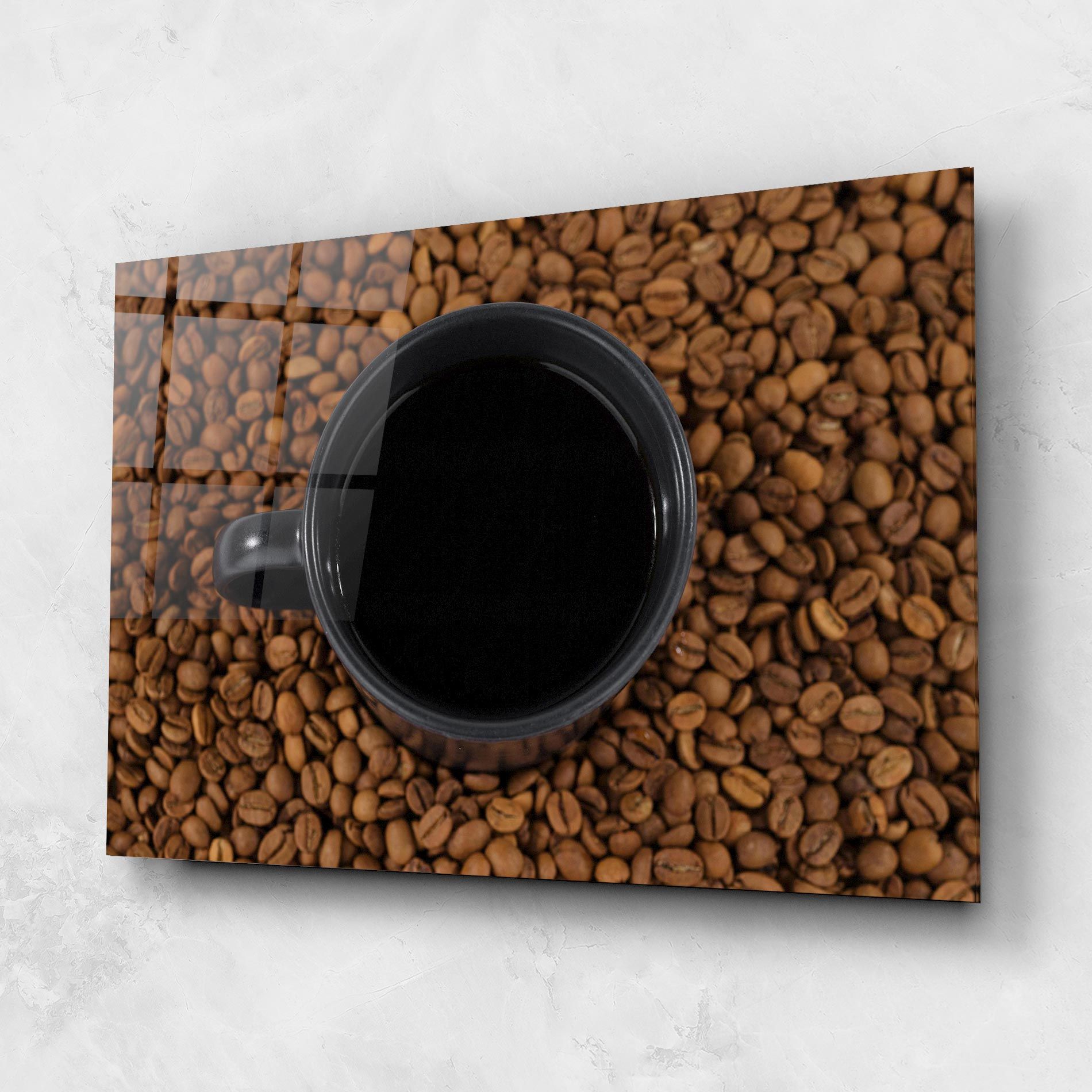 Black Cup Of Coffee mockup 1