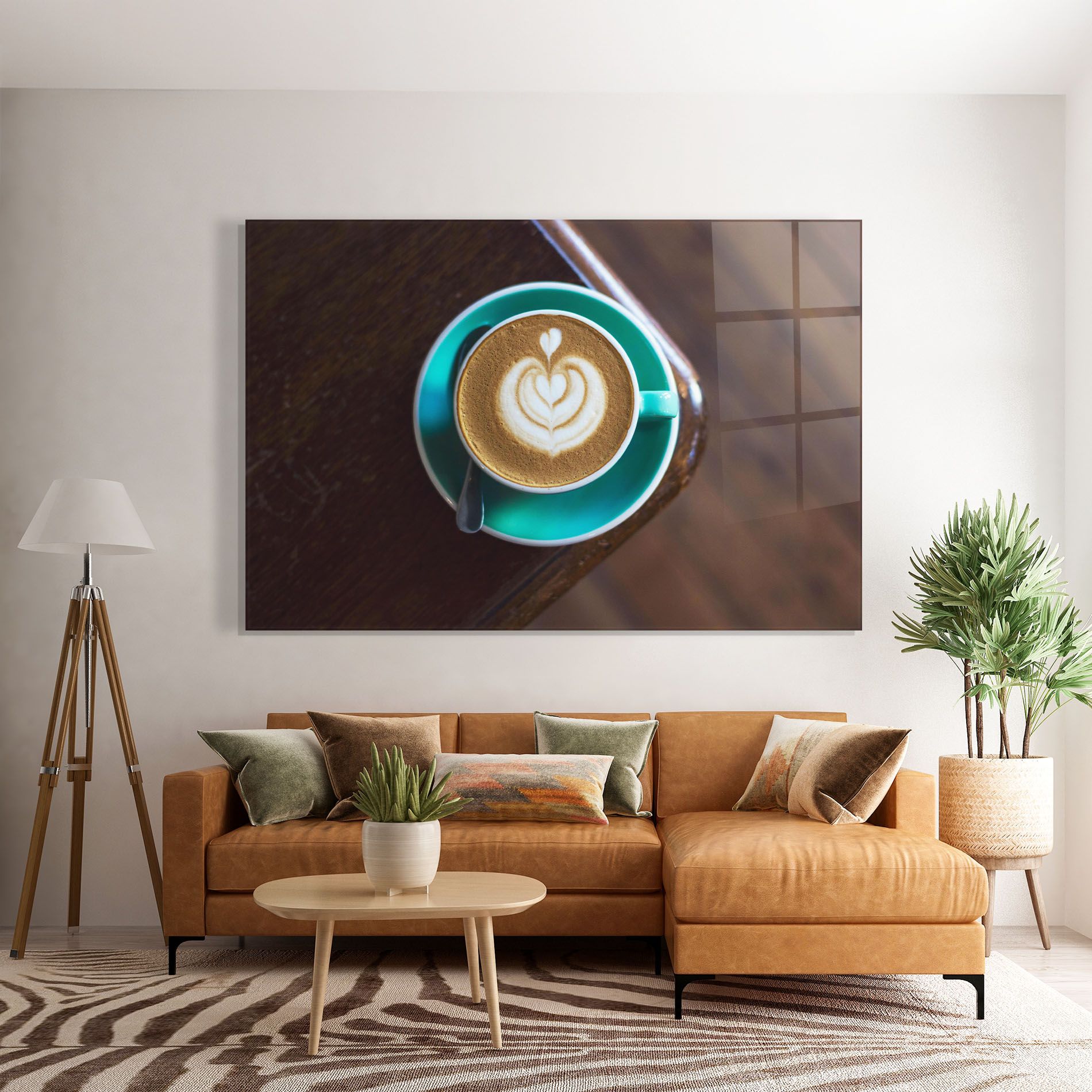 Blue Cup Of Coffee mockup 7