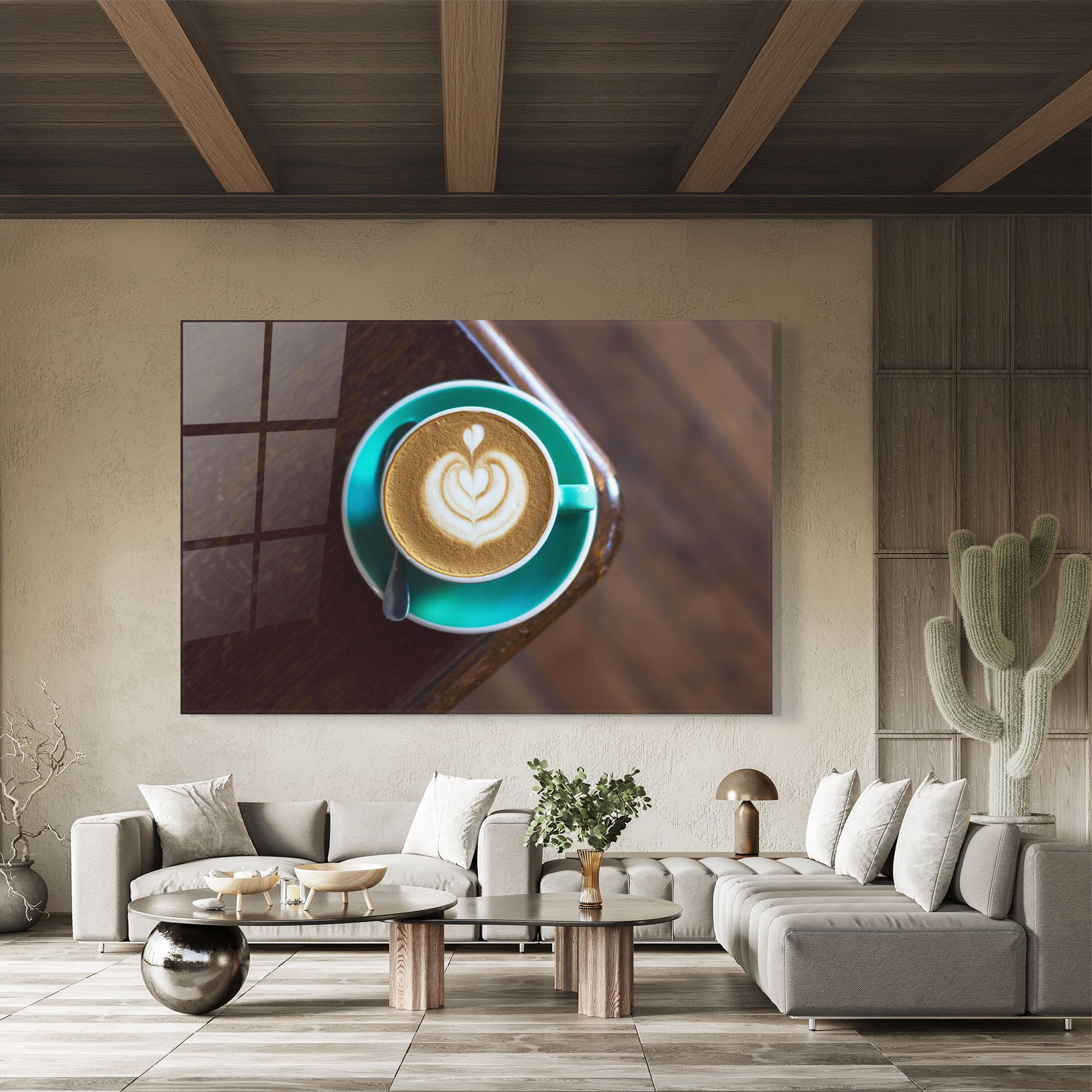 Blue Cup Of Coffee mockup 8