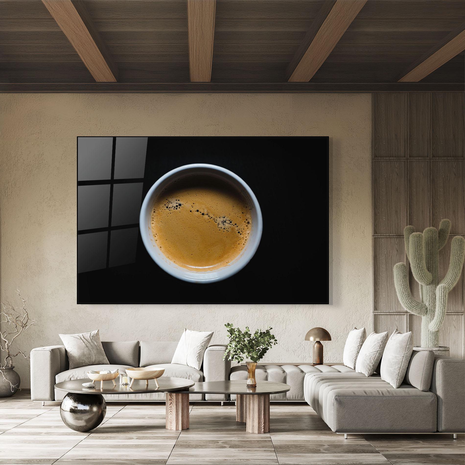 Tablou Sticla Coffee mockup 8