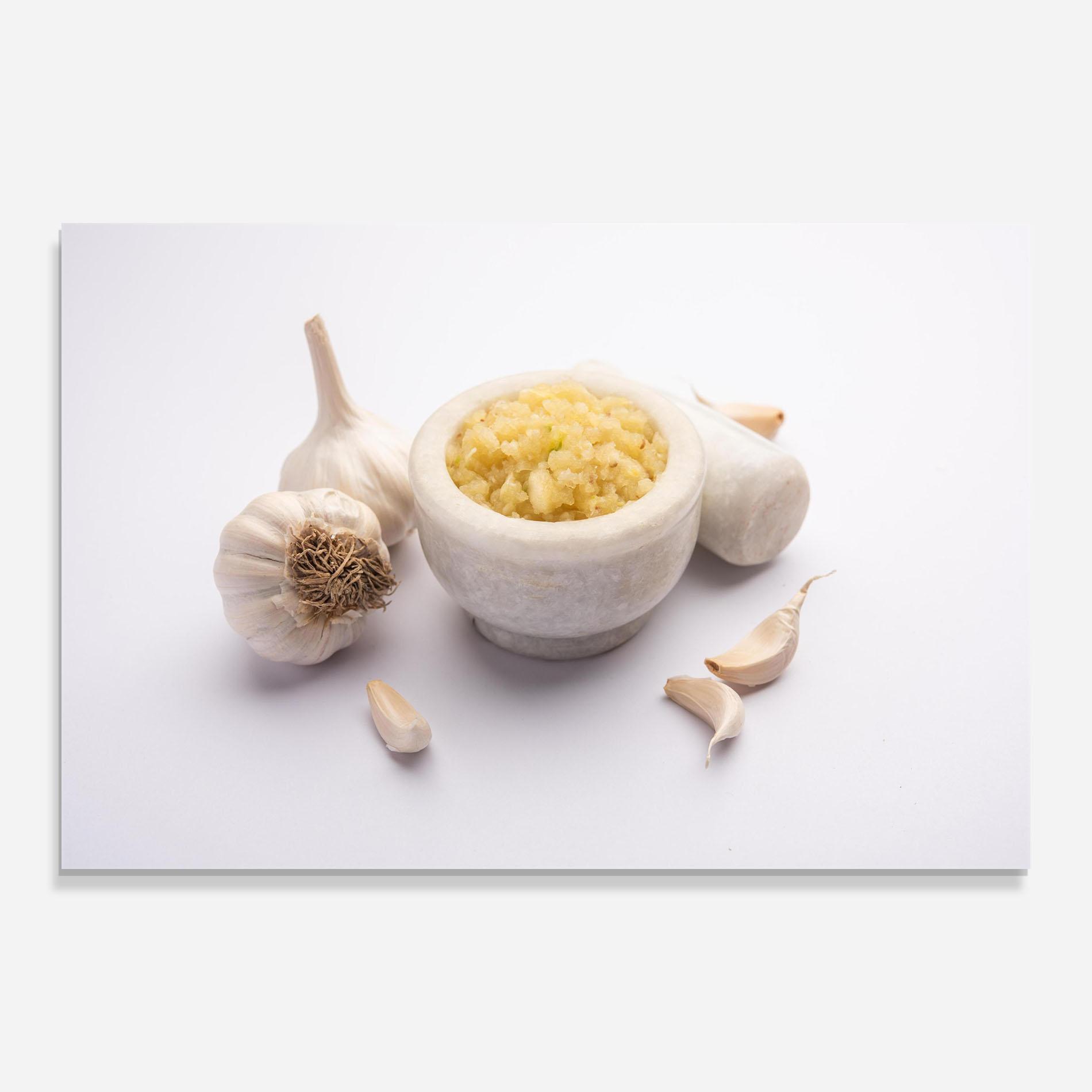 Tablou Sticla Garlic Paste mockup 0