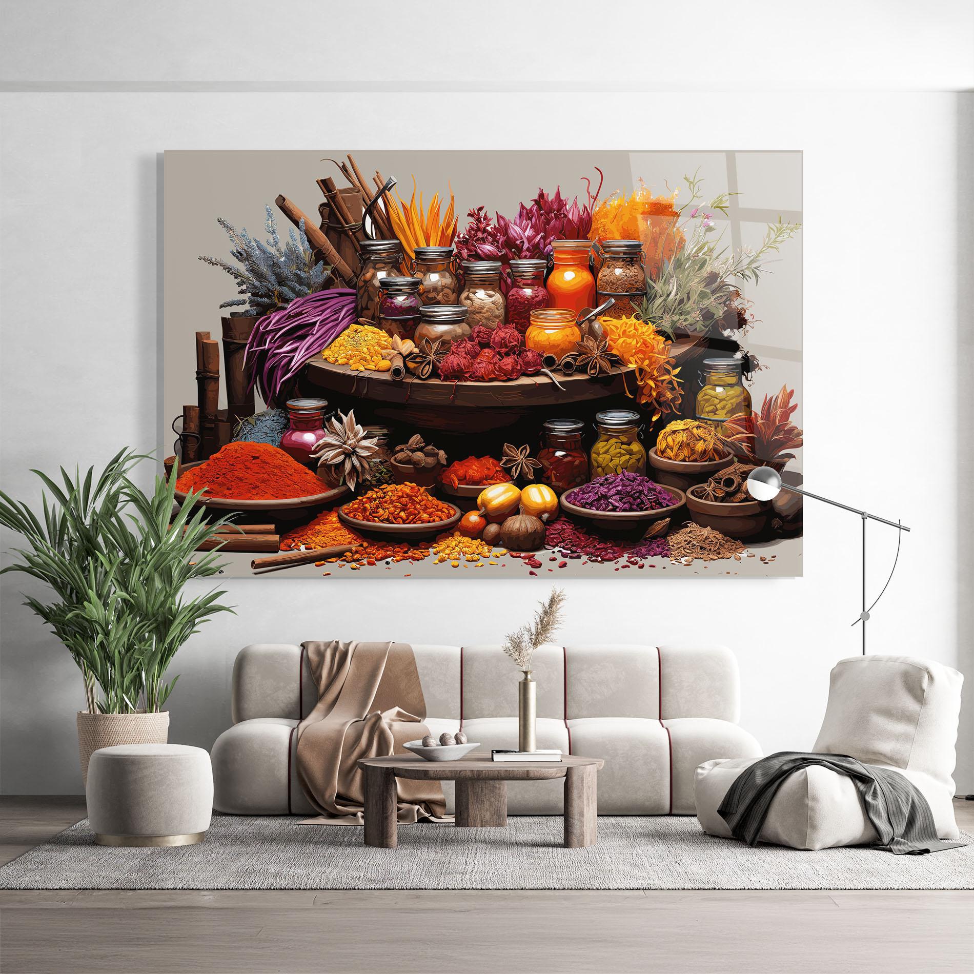 Tablou Sticla Autumn Seasoning mockup 9