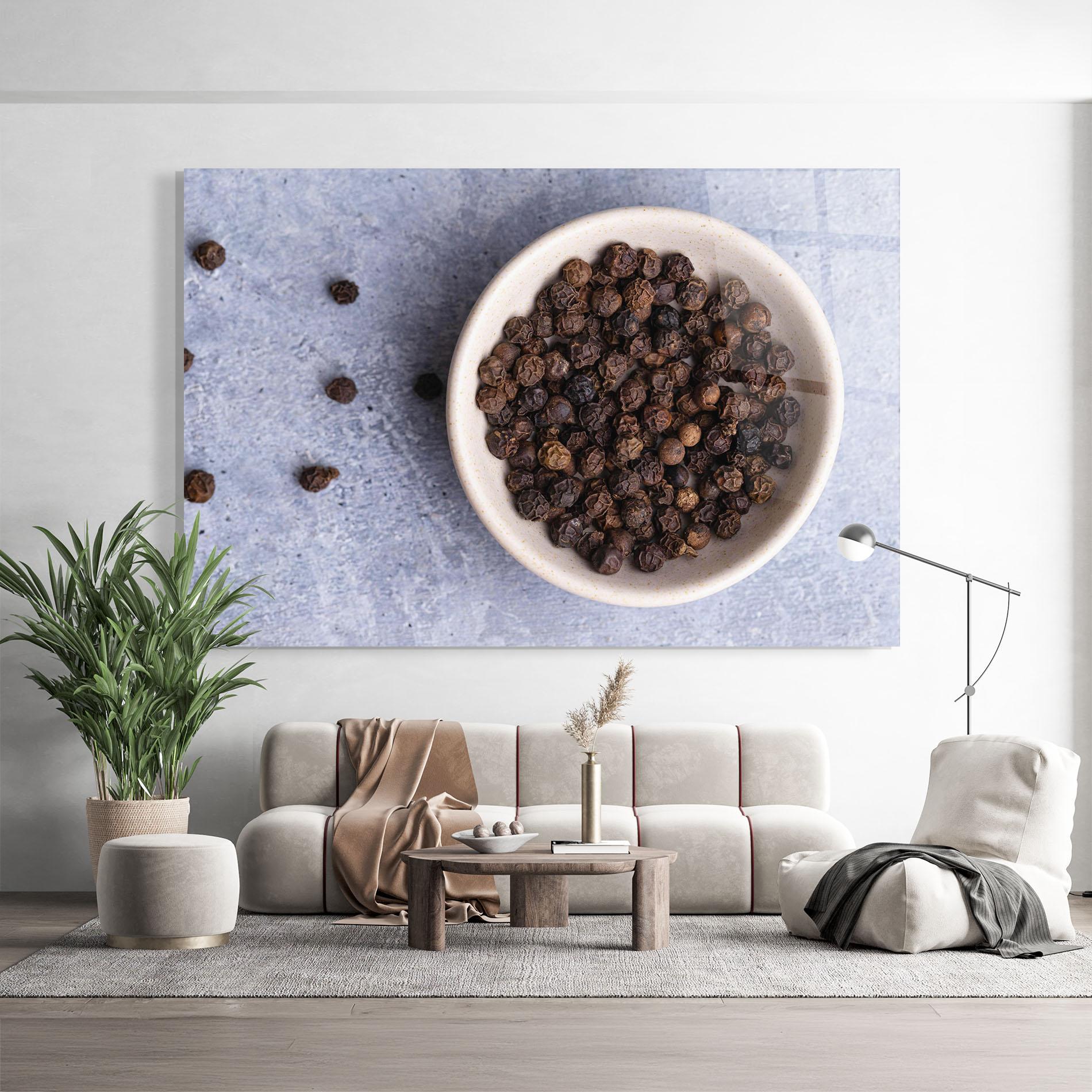 Tablou Sticla Black Pepper mockup 9