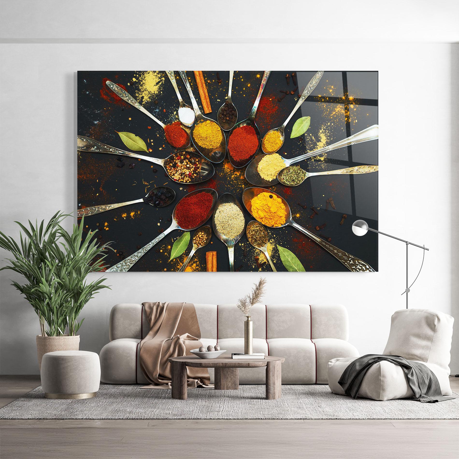 Tablou Sticla Cooking Spoons mockup 9