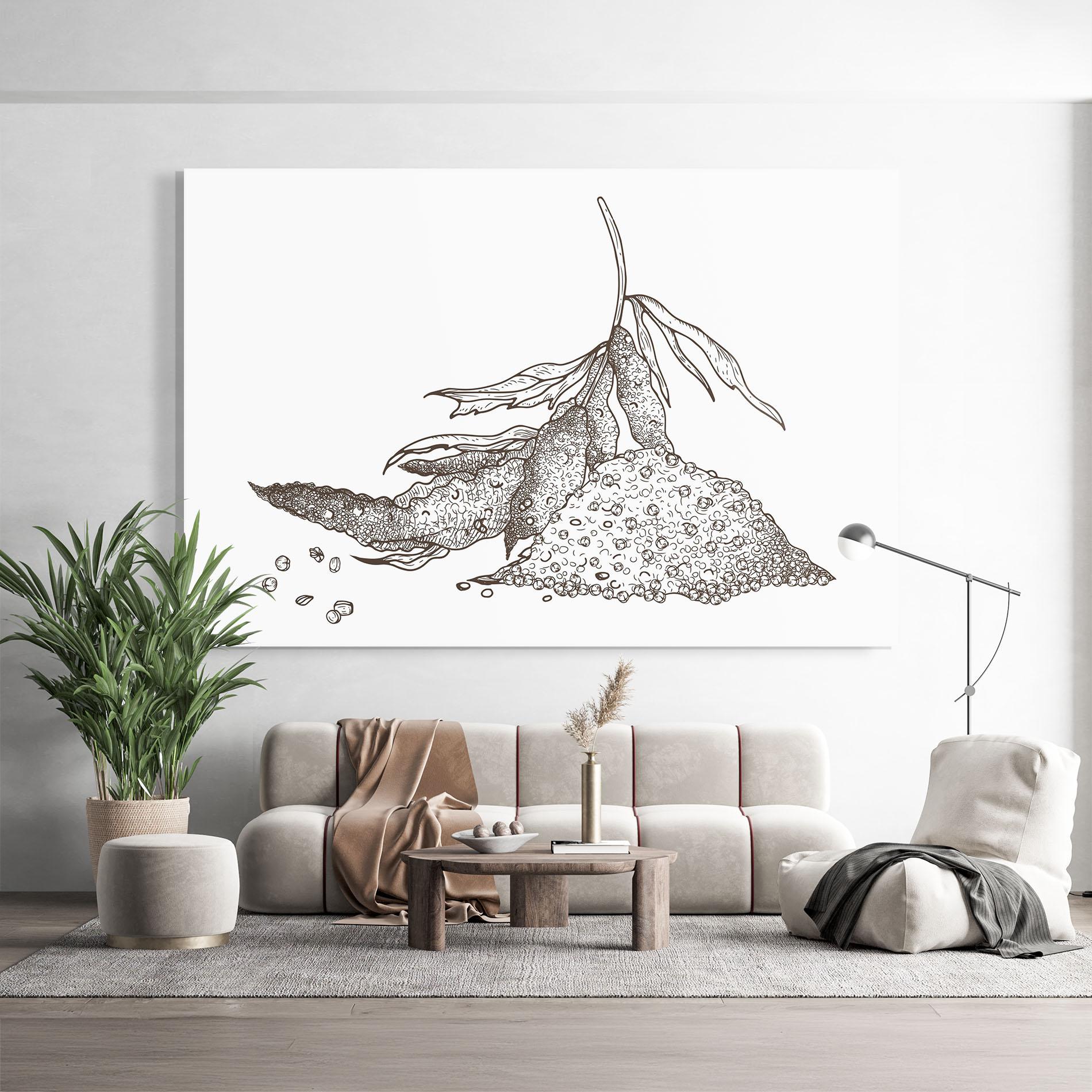 Tablou Sticla Fresh Seasoning mockup 9