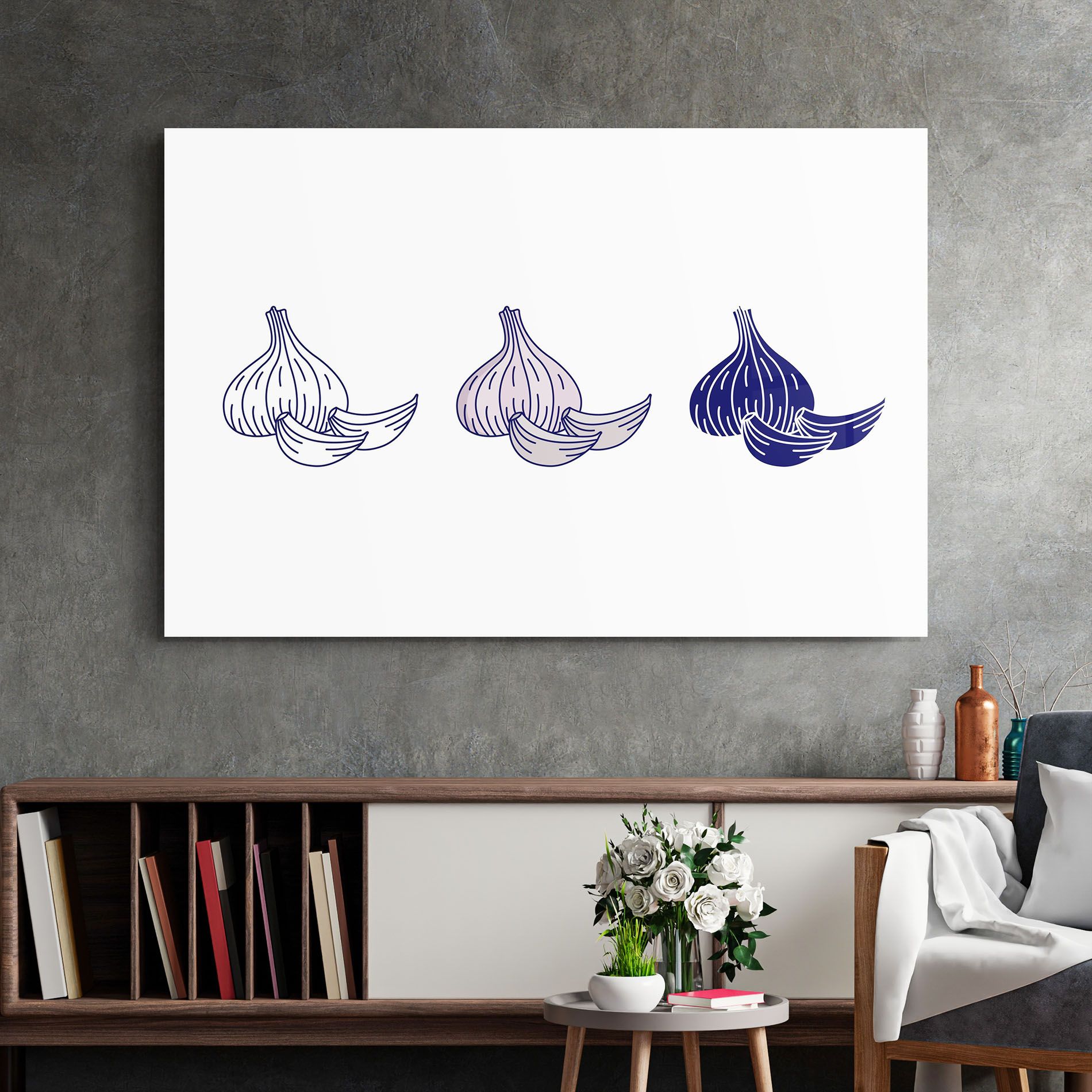 Blue Garlic mockup 2