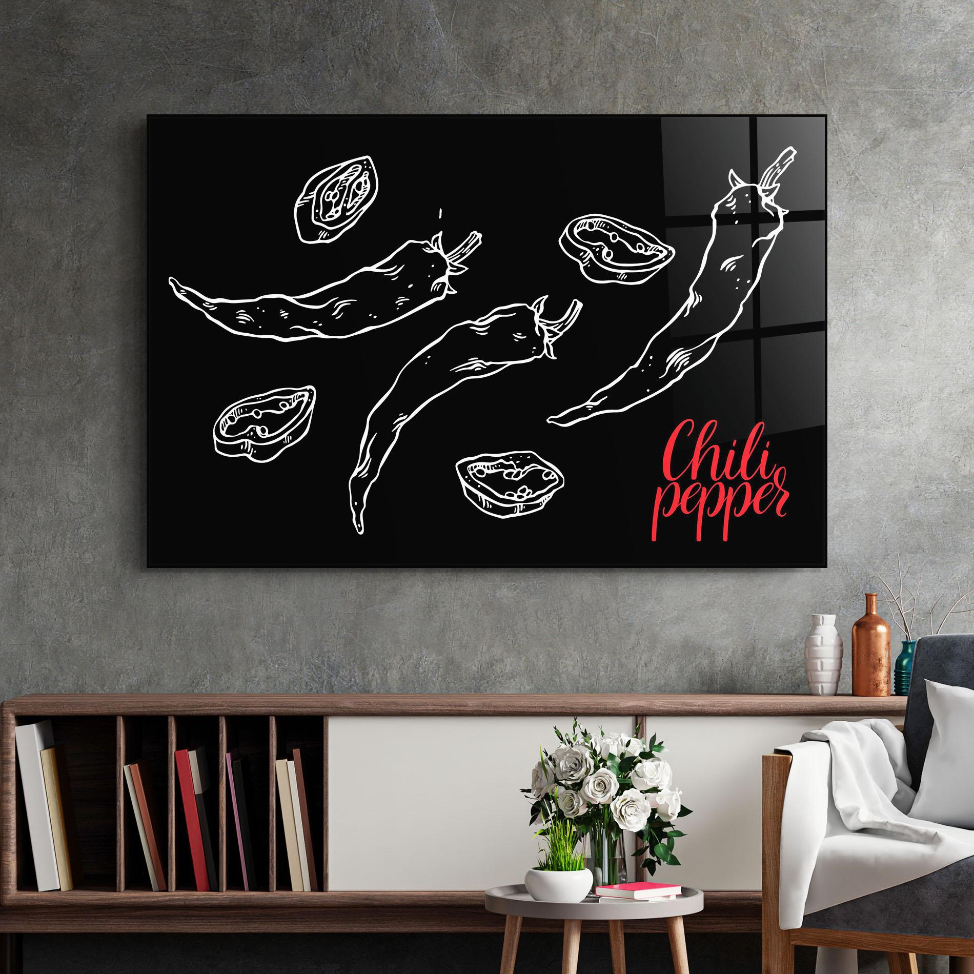 Tablou Sticla Chili Papper mockup 2