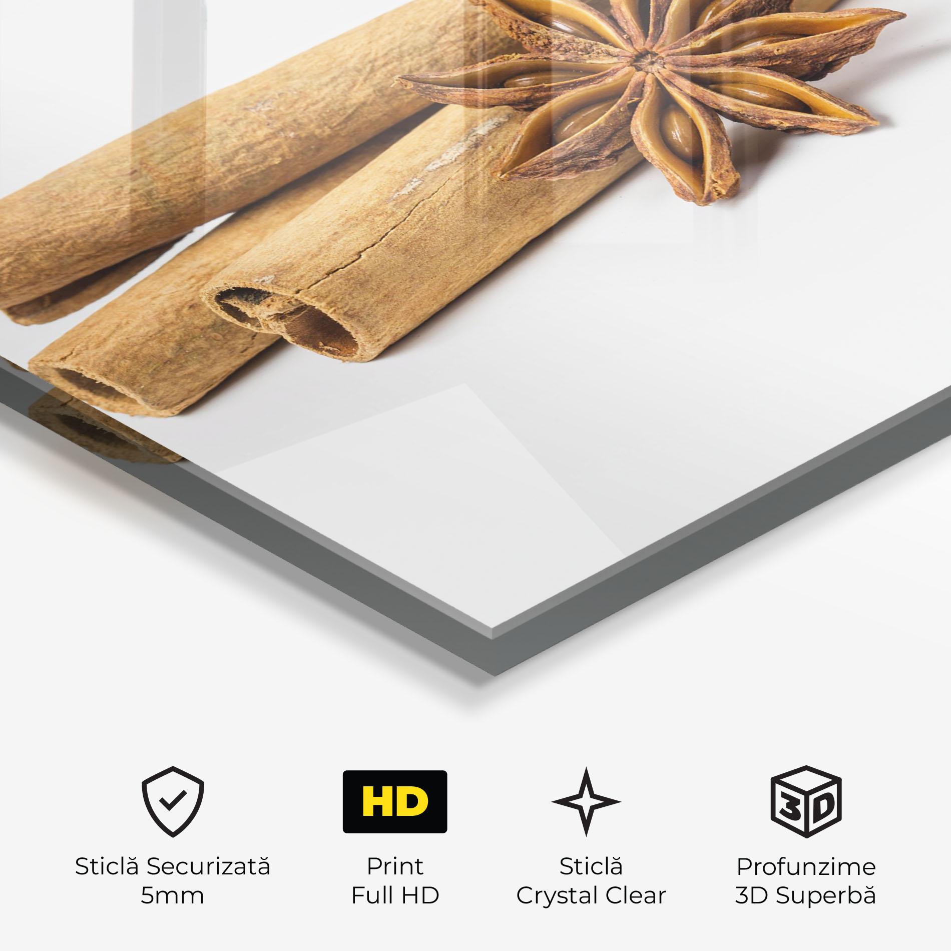 Tablou Sticla Cinnamon Anise mockup 3