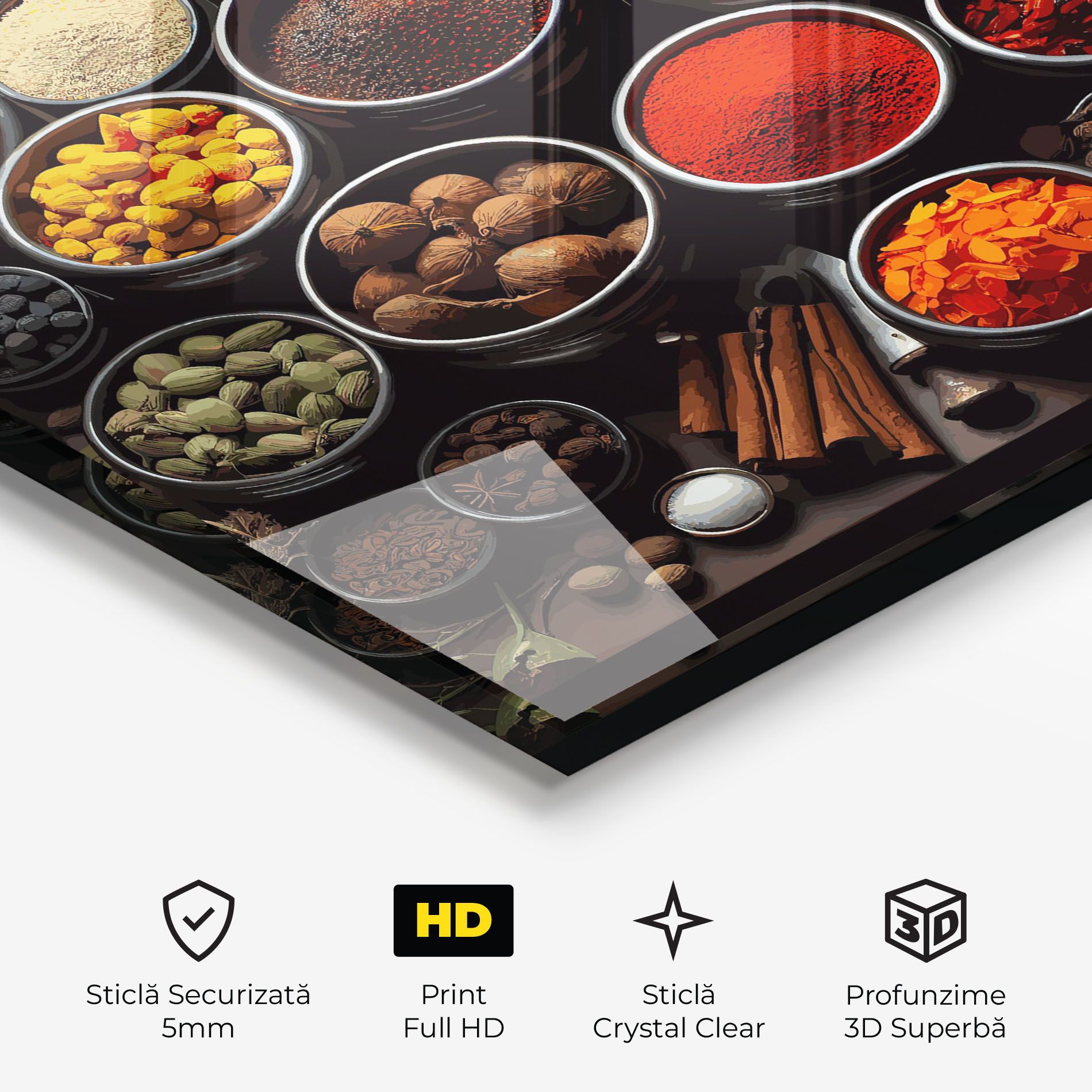 Colorful Herbs Art mockup 3