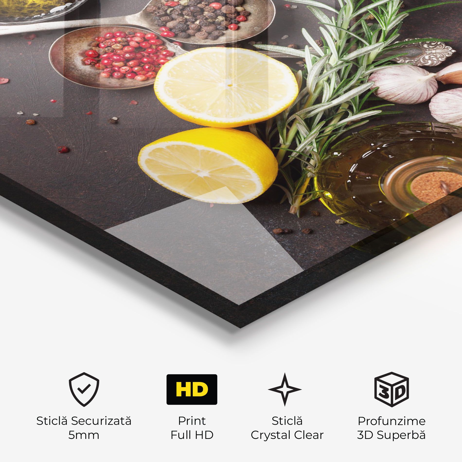 Spices On Stone Table mockup 3