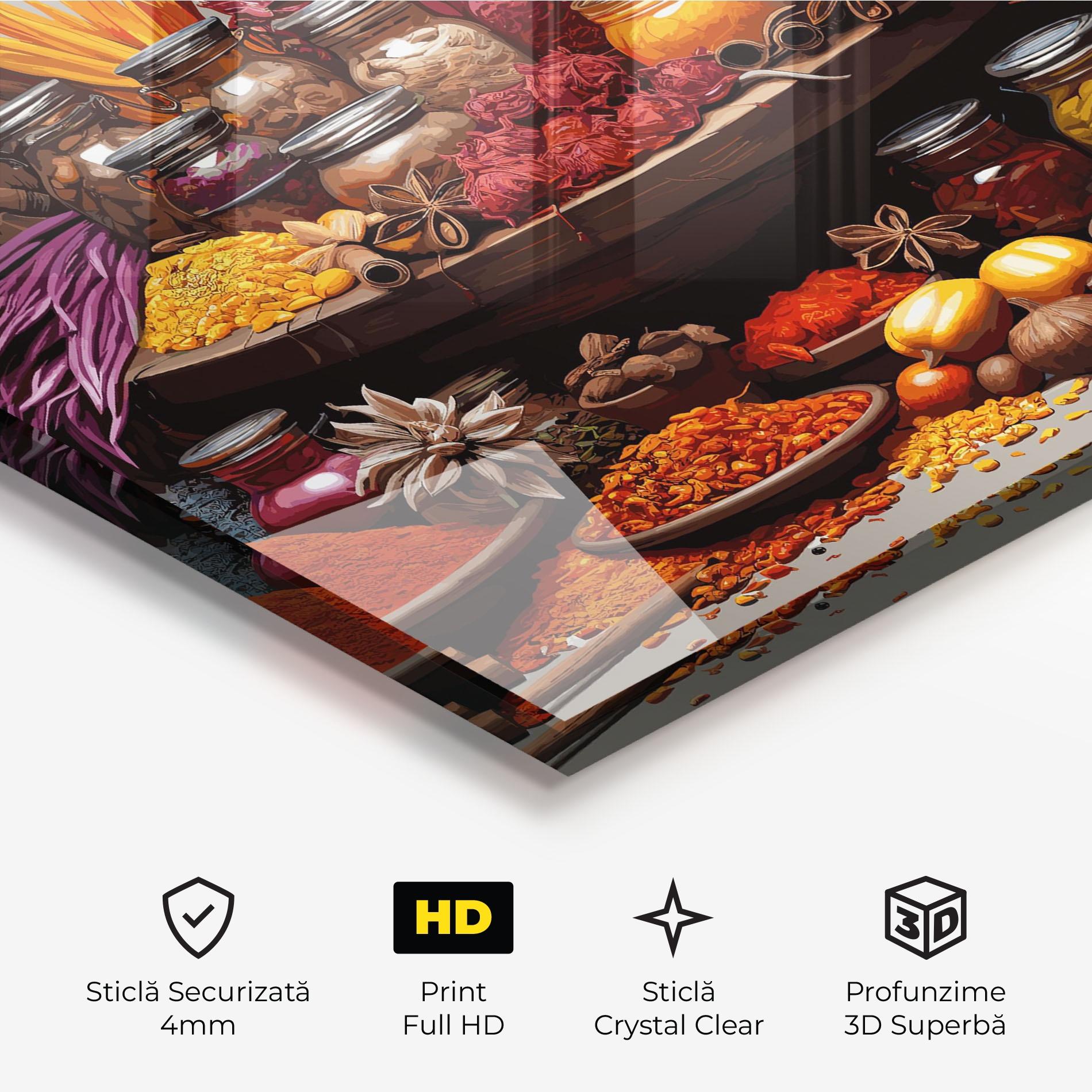 Tablou Sticla Autumn Seasoning mockup 3