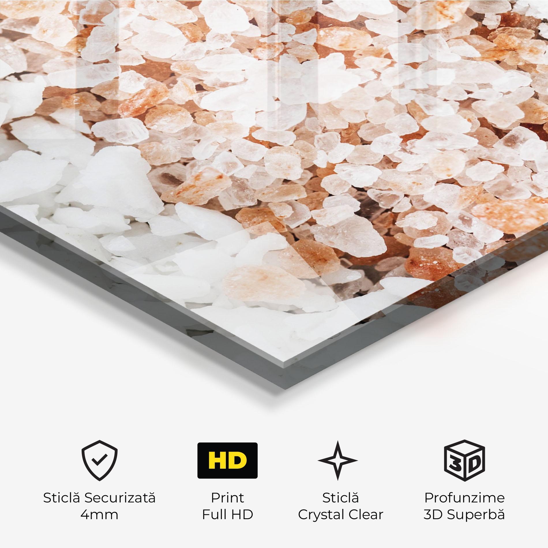Tablou Sticla Closeup Mixed Salt mockup 3