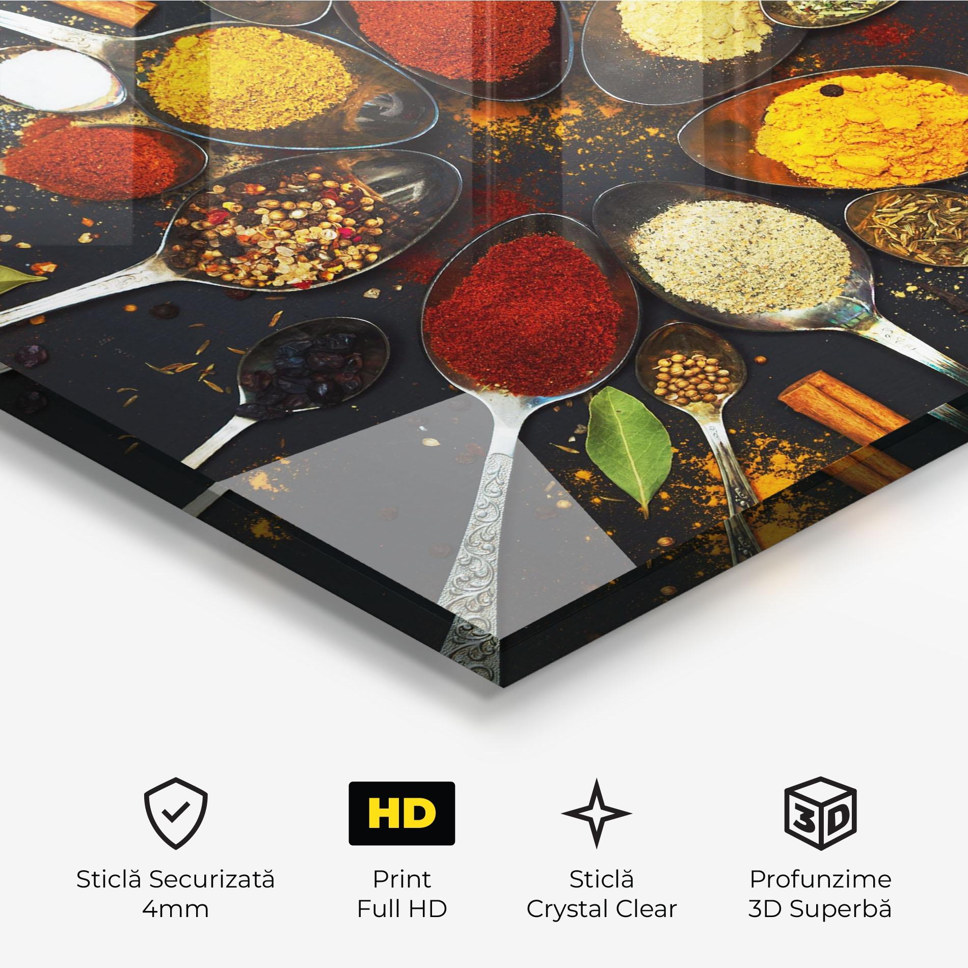 Tablou Sticla Cooking Spoons mockup 3