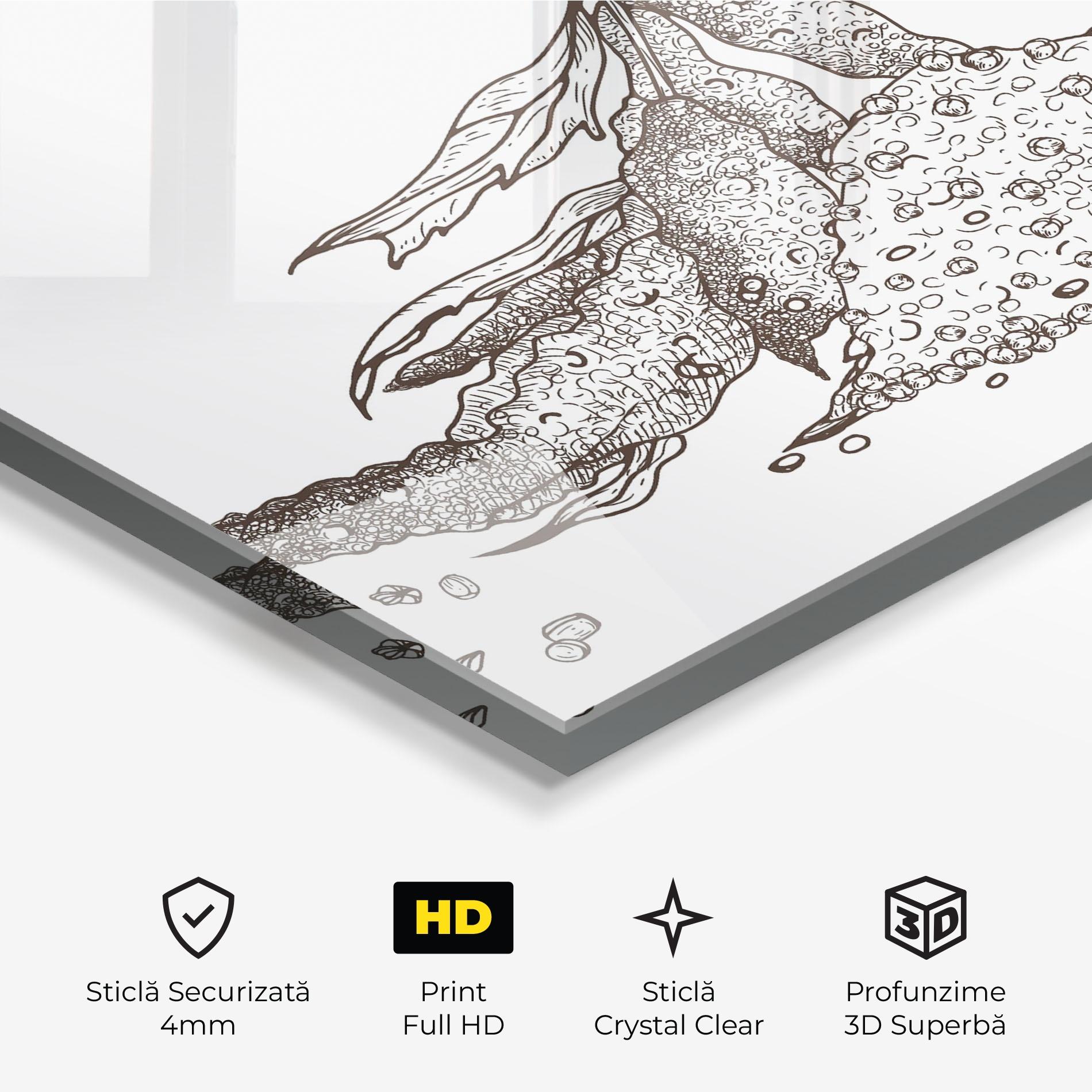 Tablou Sticla Fresh Seasoning mockup 3