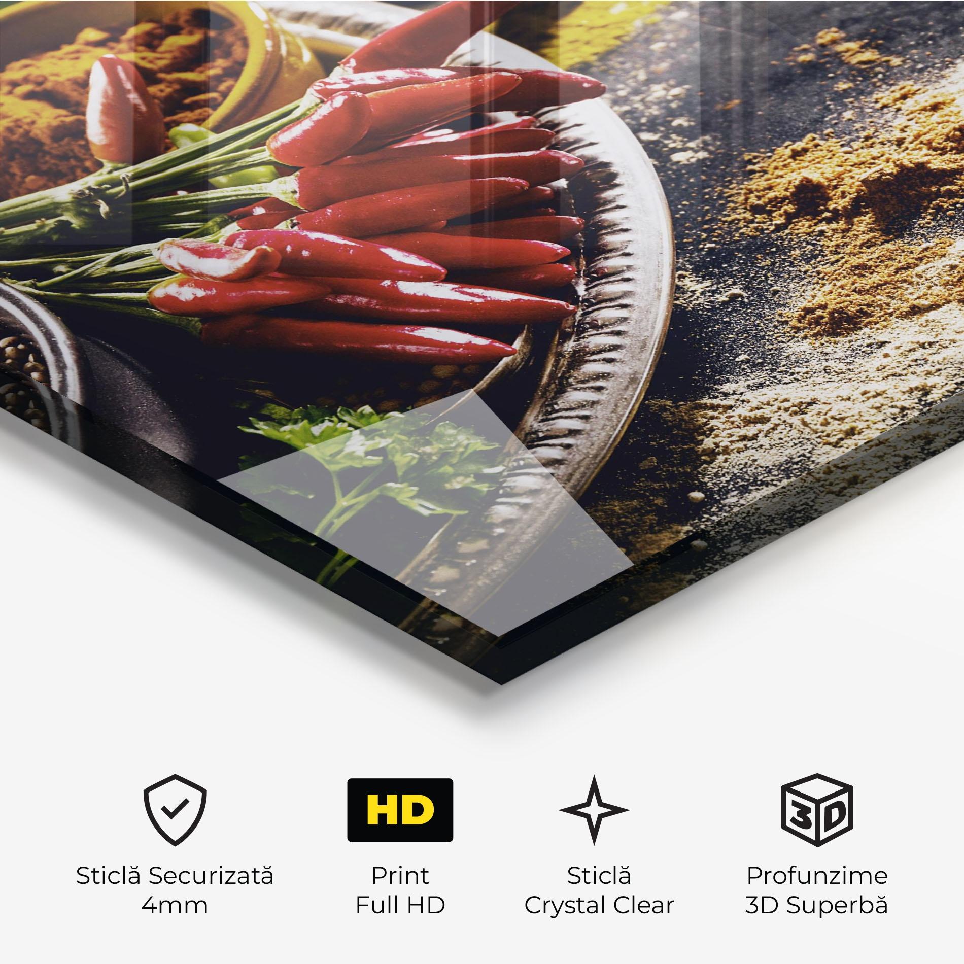 Tablou Sticla Grocery Spices mockup 3