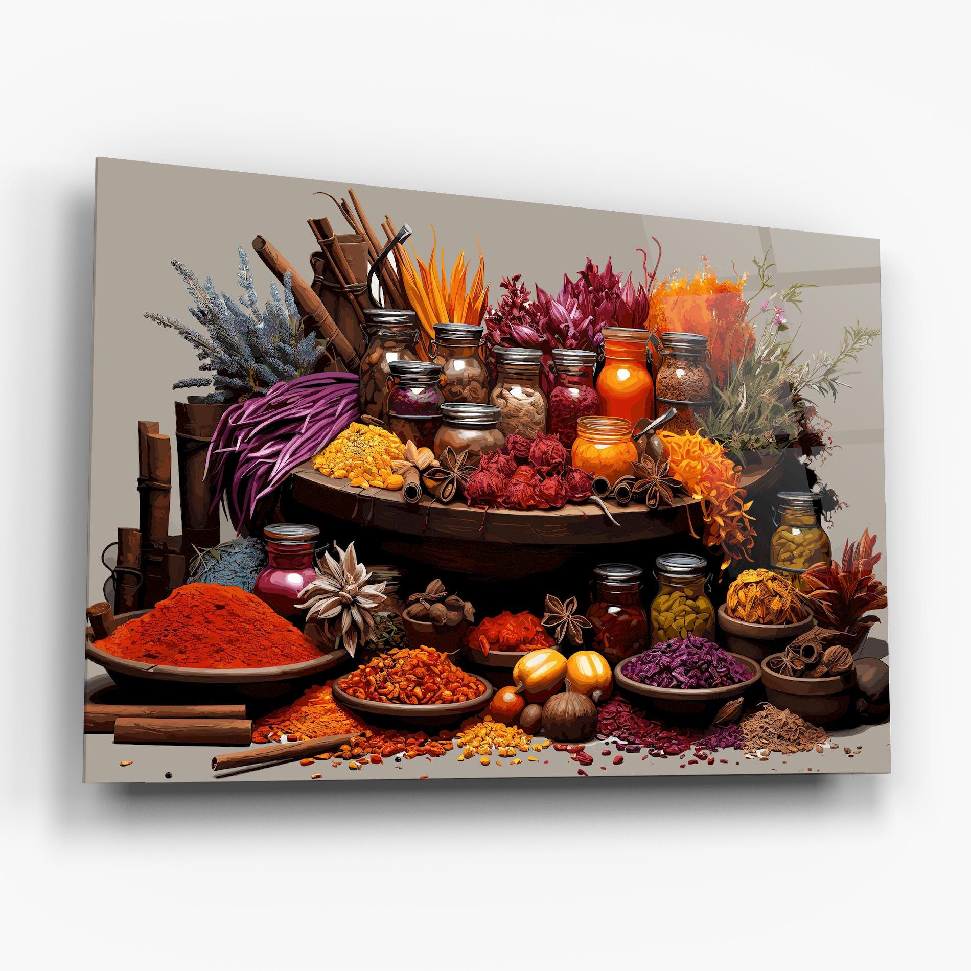 Tablou Sticla Autumn Seasoning mockup 6