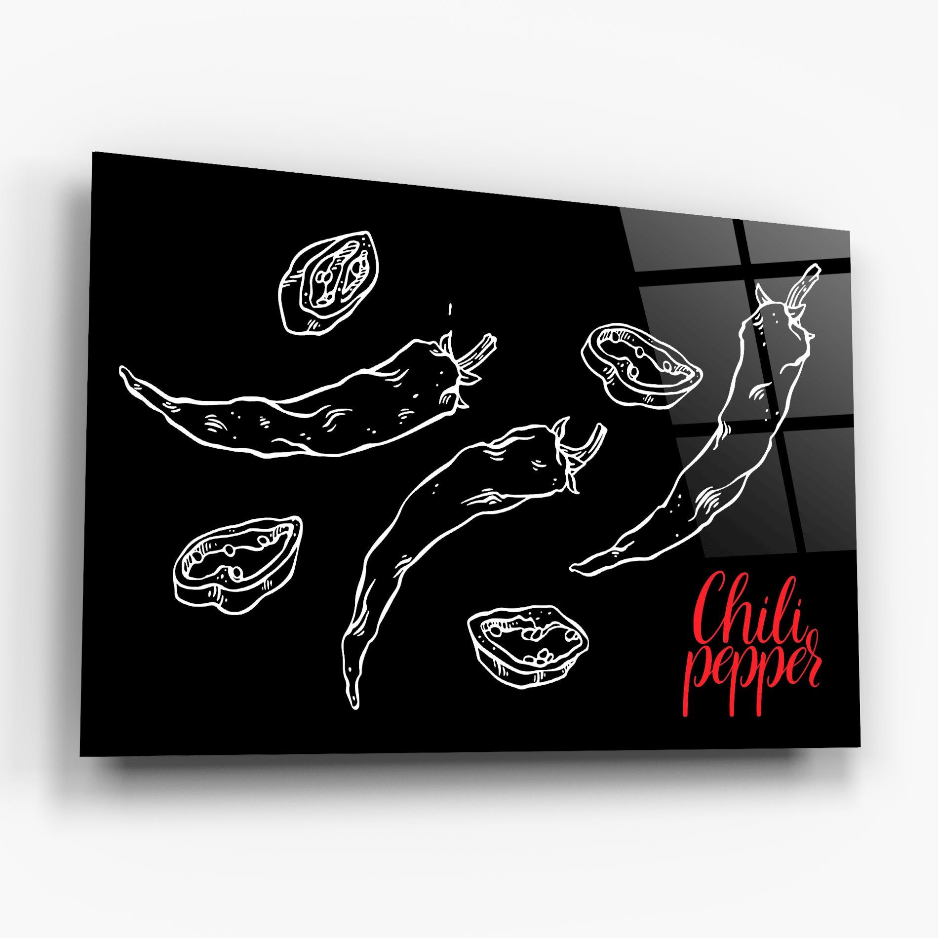 Tablou Sticla Chili Papper mockup 6