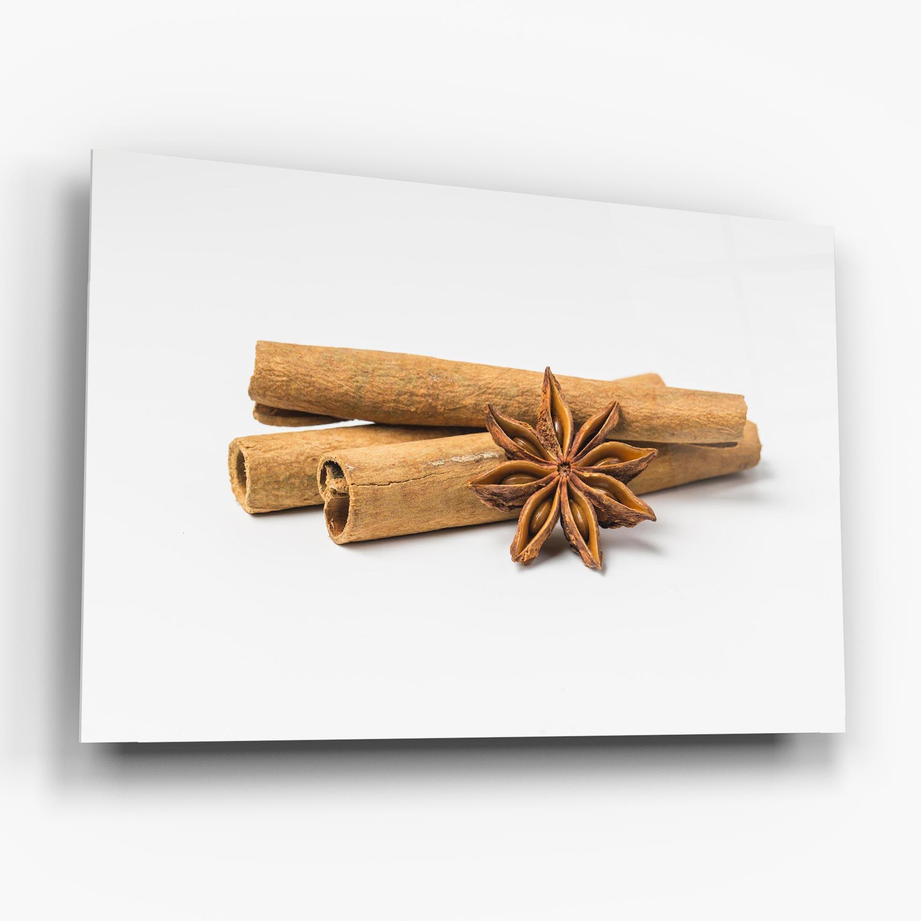 Tablou Sticla Cinnamon Anise mockup 6