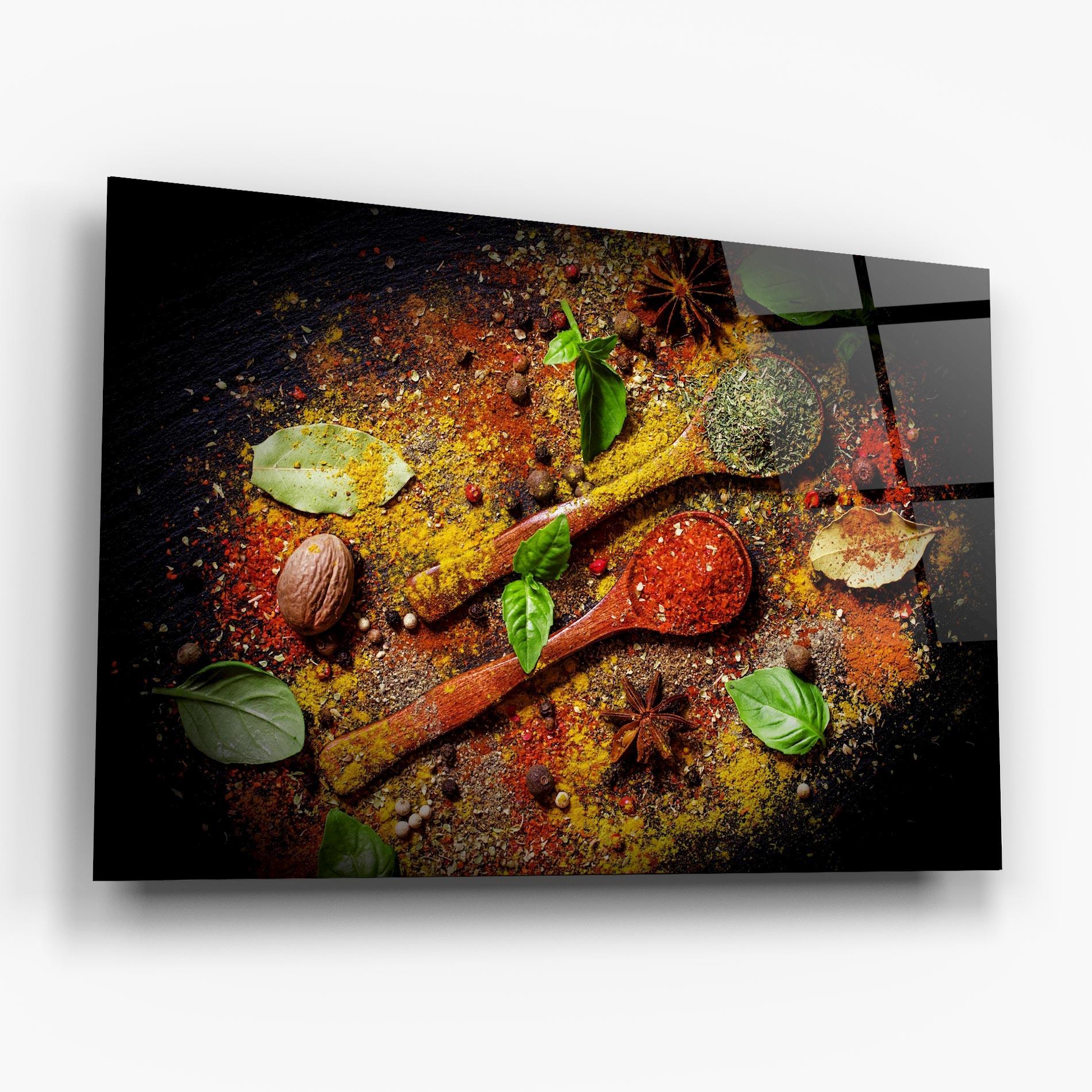 Tablou Sticla Oriental Spices mockup 6