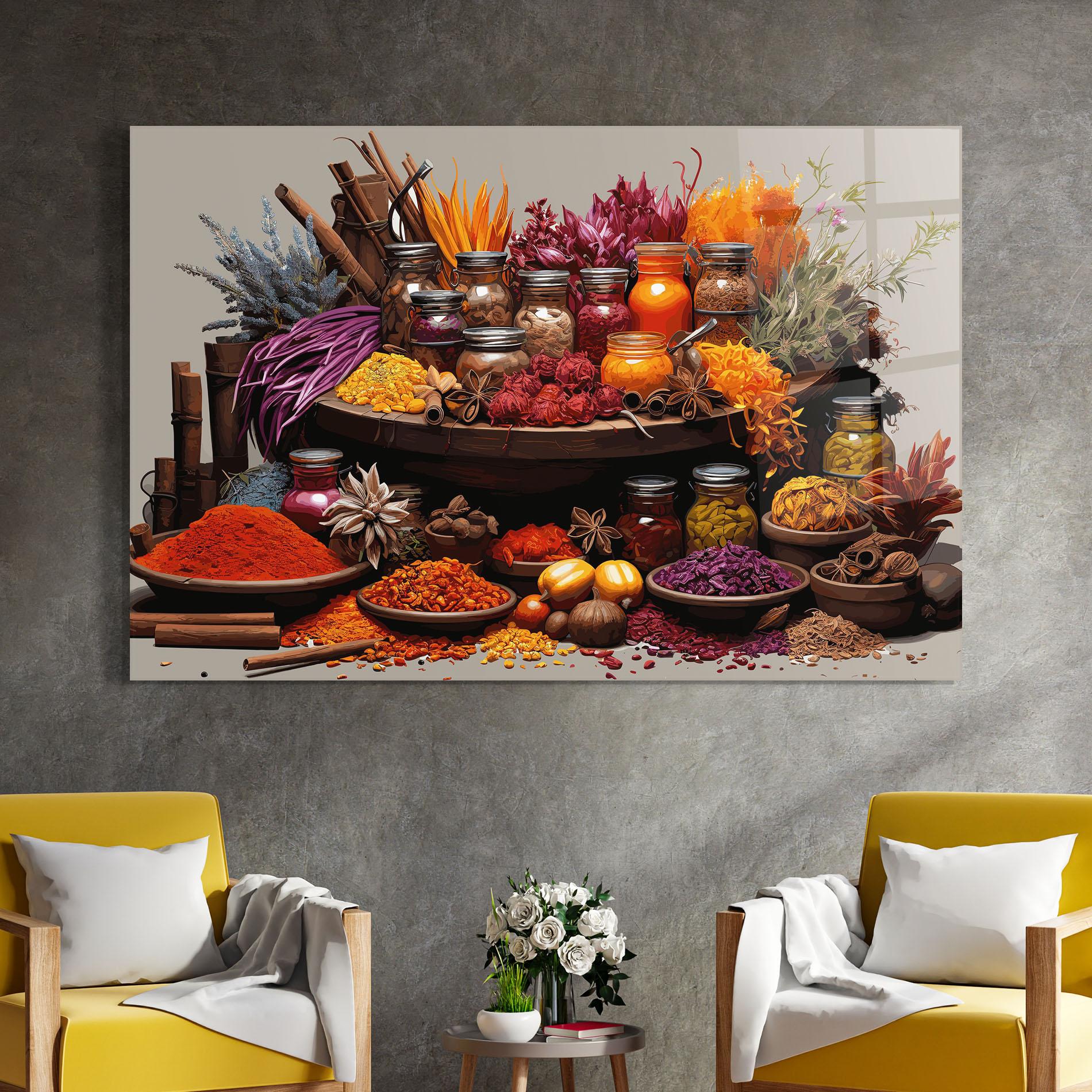 Tablou Sticla Autumn Seasoning mockup 4