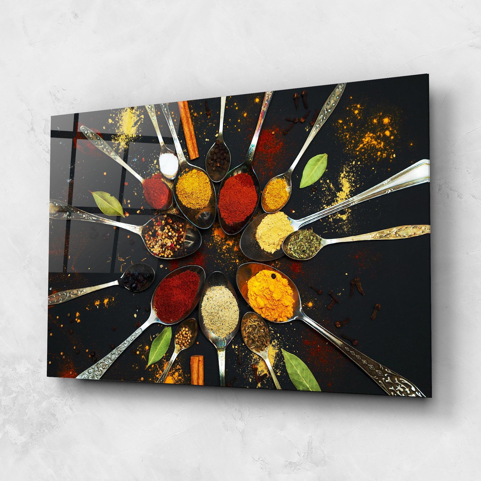 Tablou Sticla Cooking Spoons mockup 1