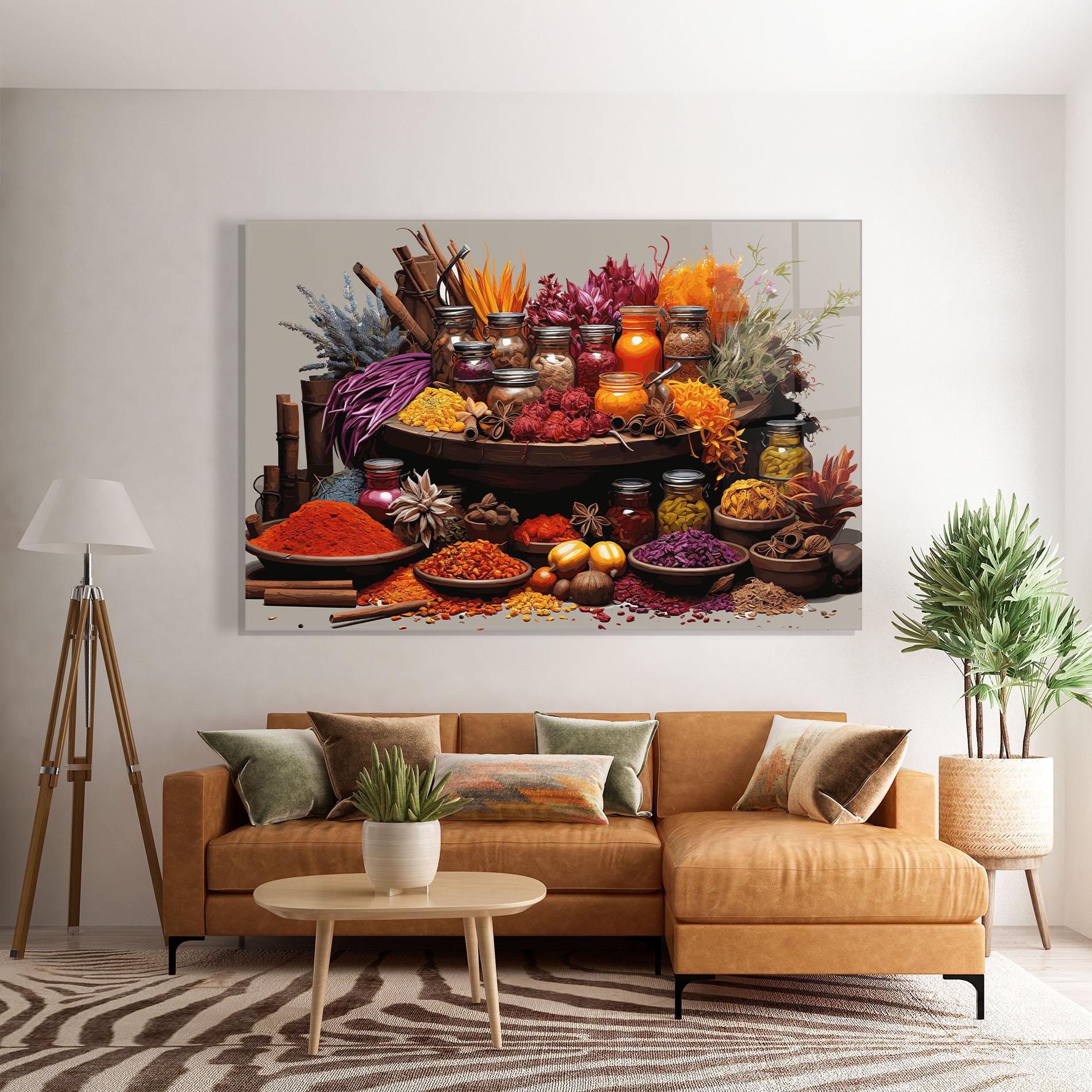 Tablou Sticla Autumn Seasoning mockup 7