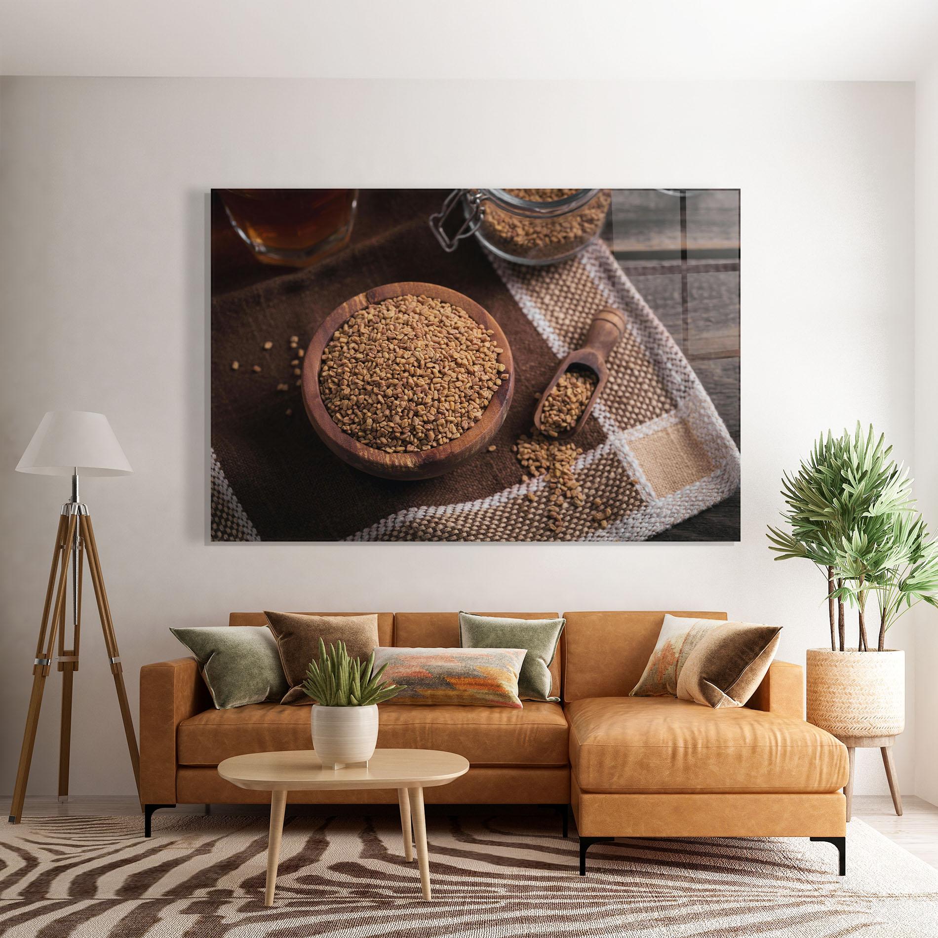 Tablou Sticla Dry Seeds mockup 7